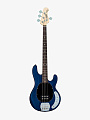 Бас-гитара Sterling StingRay ST-RAY4-TBLS, Trans Blue Satin  - купить в "Гитарном Клубе"