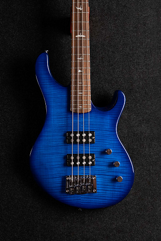 Бас-гитара PRS SE Kingfisher Bass Faded Blueburst Wrap - купить в "Гитарном Клубе"