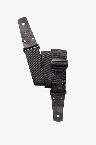 Гитарный ремень Vladimir Burov, стропа, черный с наконечником - купить в "Гитарном Клубе"