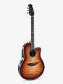 Электроакустическая гитара Ovation CS24X-7C Celebrity Standard Plus Mid Cutaway Cognac Burst Gloss - купить в "Гитарном Клубе"
