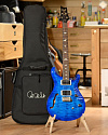 Электрогитара PRS CE24 SEMI-HOLLOW CC FADED BLUE SMOKEBURST WRAP BLACKOUT NECK - купить в "Гитарном Клубе"