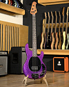 Бас-гитара Sterling StingRay Purple Sparkle - купить в "Гитарном Клубе"