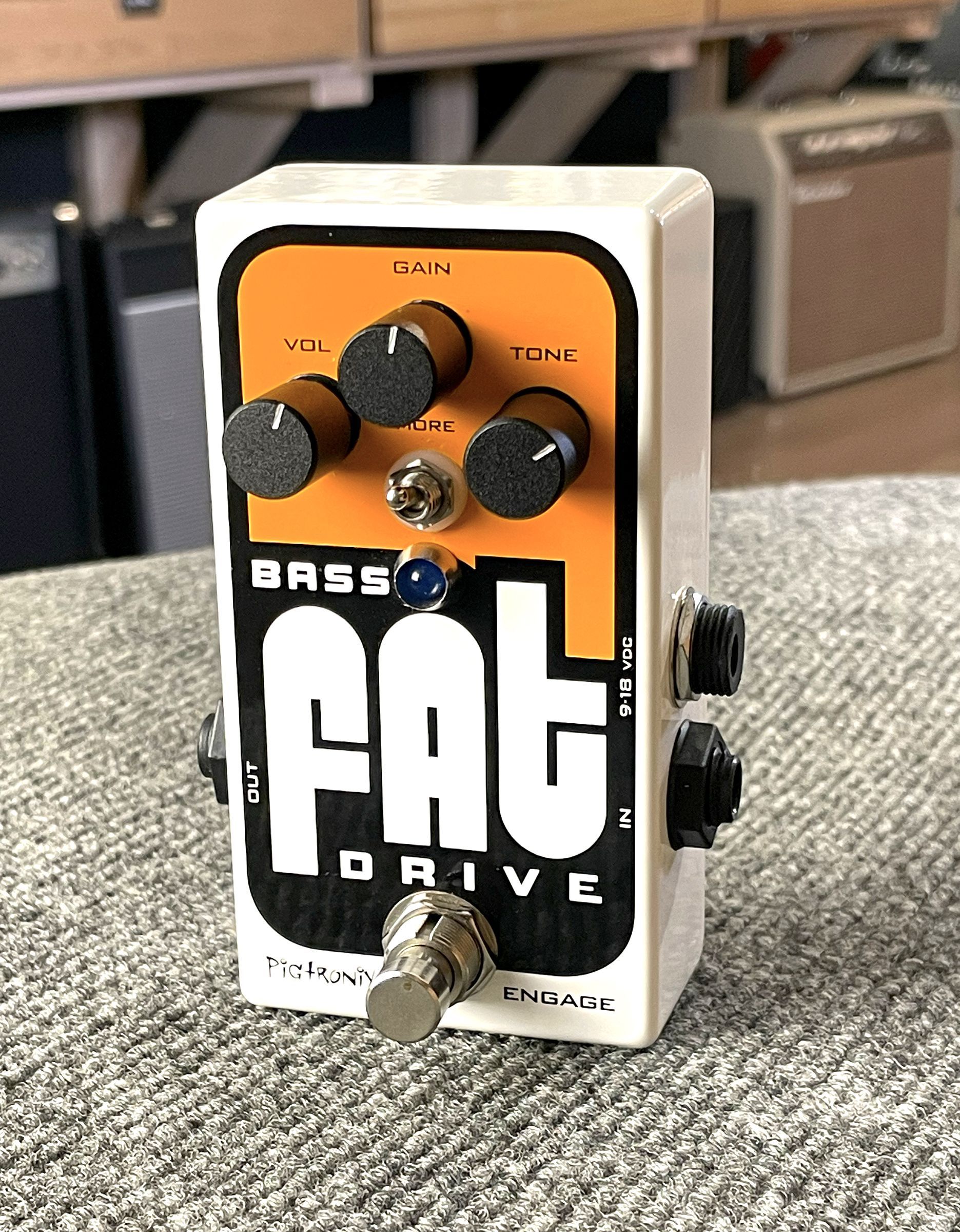 Гитарная педаль Pigtronix BOD Bass Fat Drive - купить в "Гитарном Клубе"