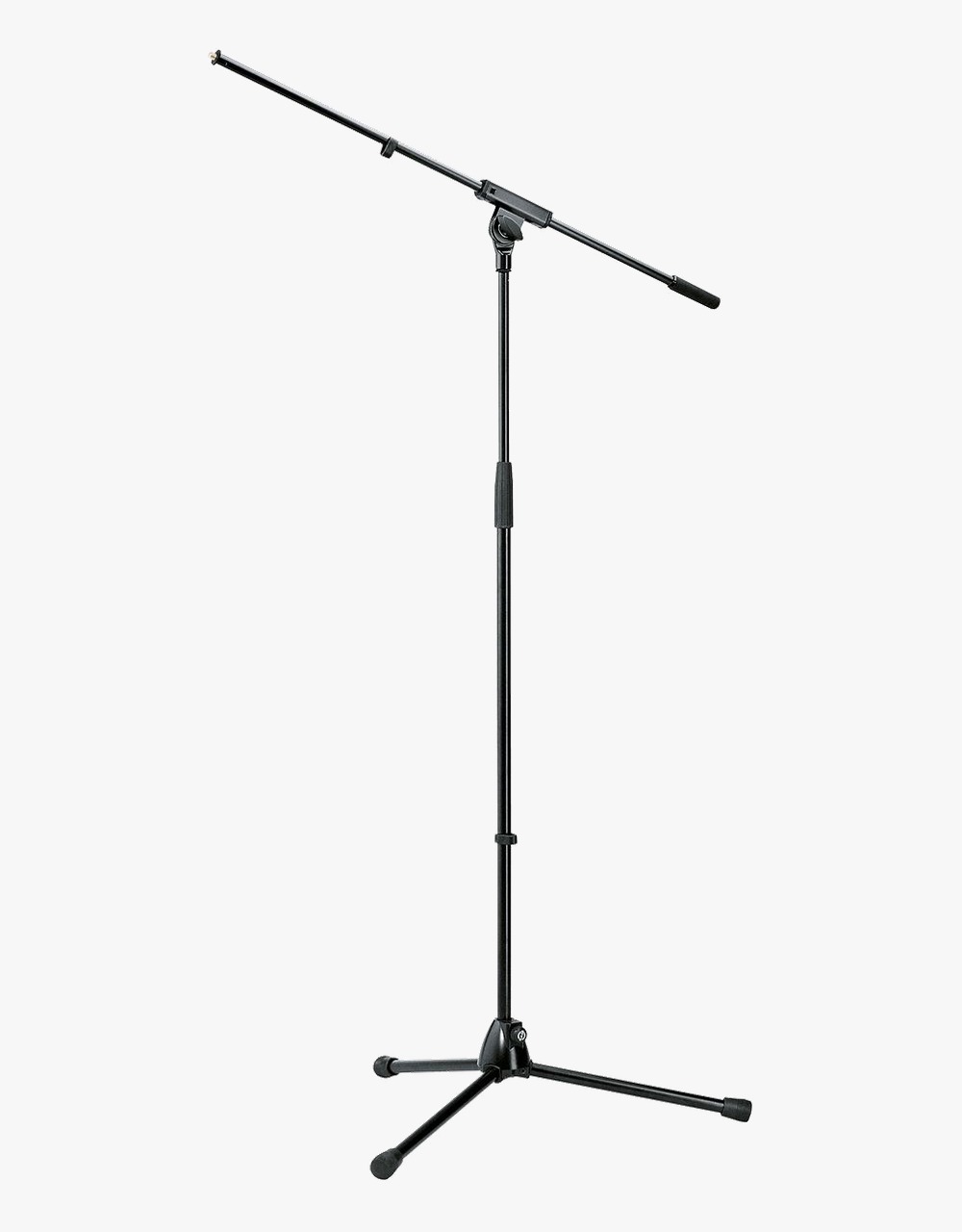 Микрофонная стойка K&M 21060-300-55 "журавль", черная, 925-1630 мм - купить в "Гитарном Клубе"
