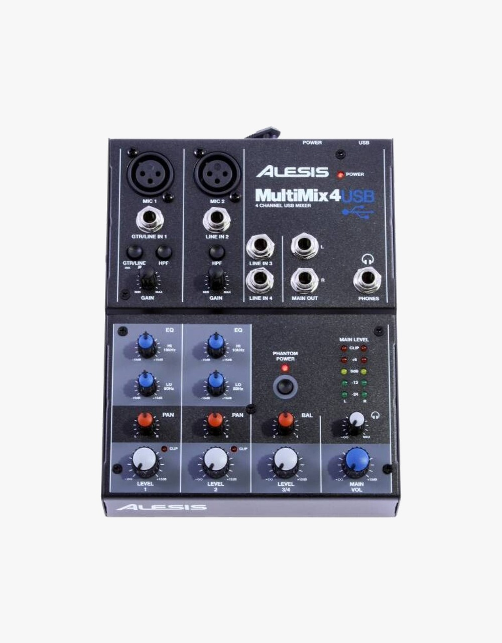 Микшер Alesis MultiMix 4USB - купить в "Гитарном Клубе"