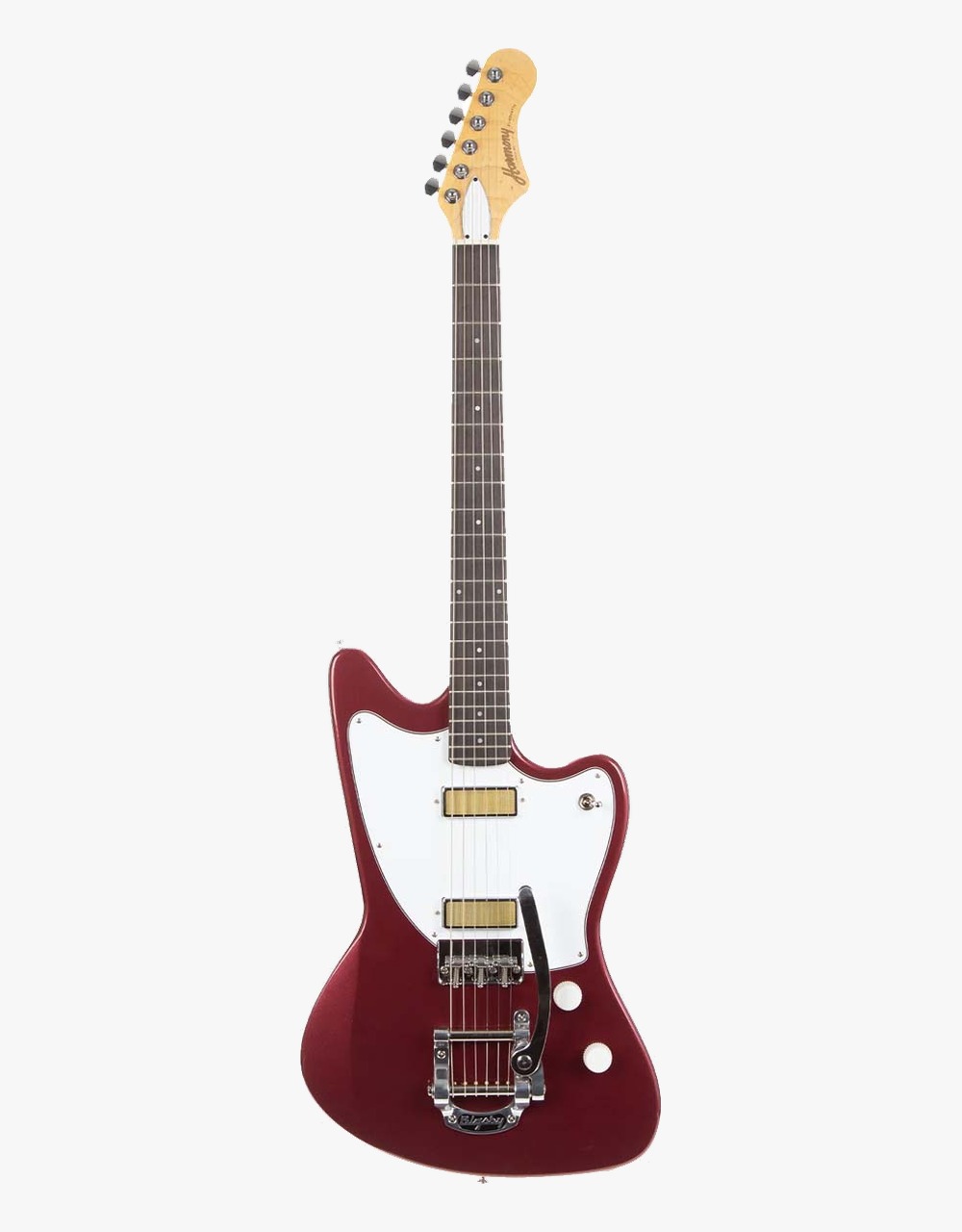 Электрогитара Harmony Standard Silhouette Bigsby RW FB Burgundy - купить в "Гитарном Клубе"