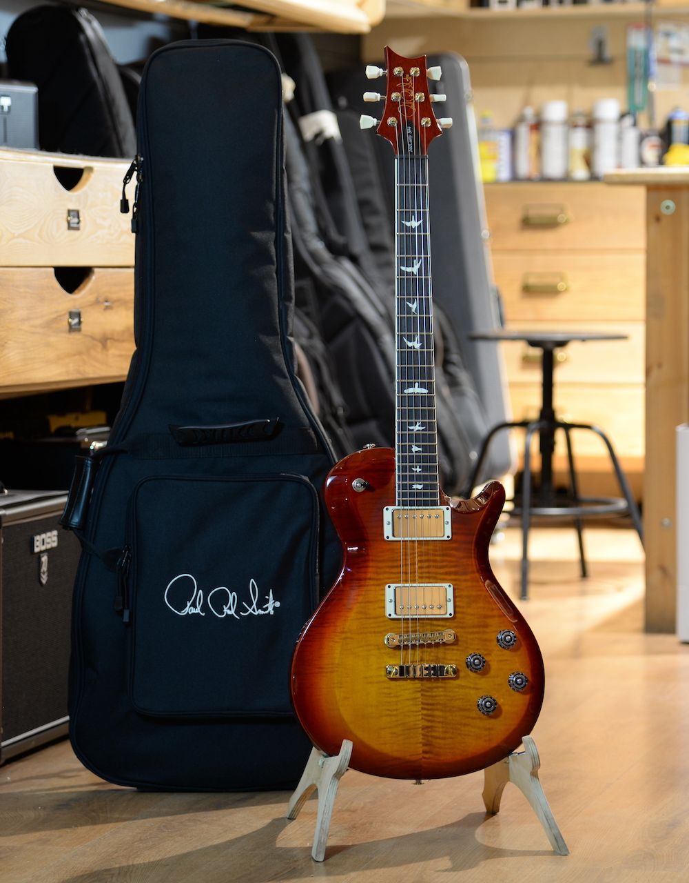 Электрогитара PRS S2 MCCARTY 594 SINGLECUT DARK CHERRY SUNBURST - купить в "Гитарном Клубе"