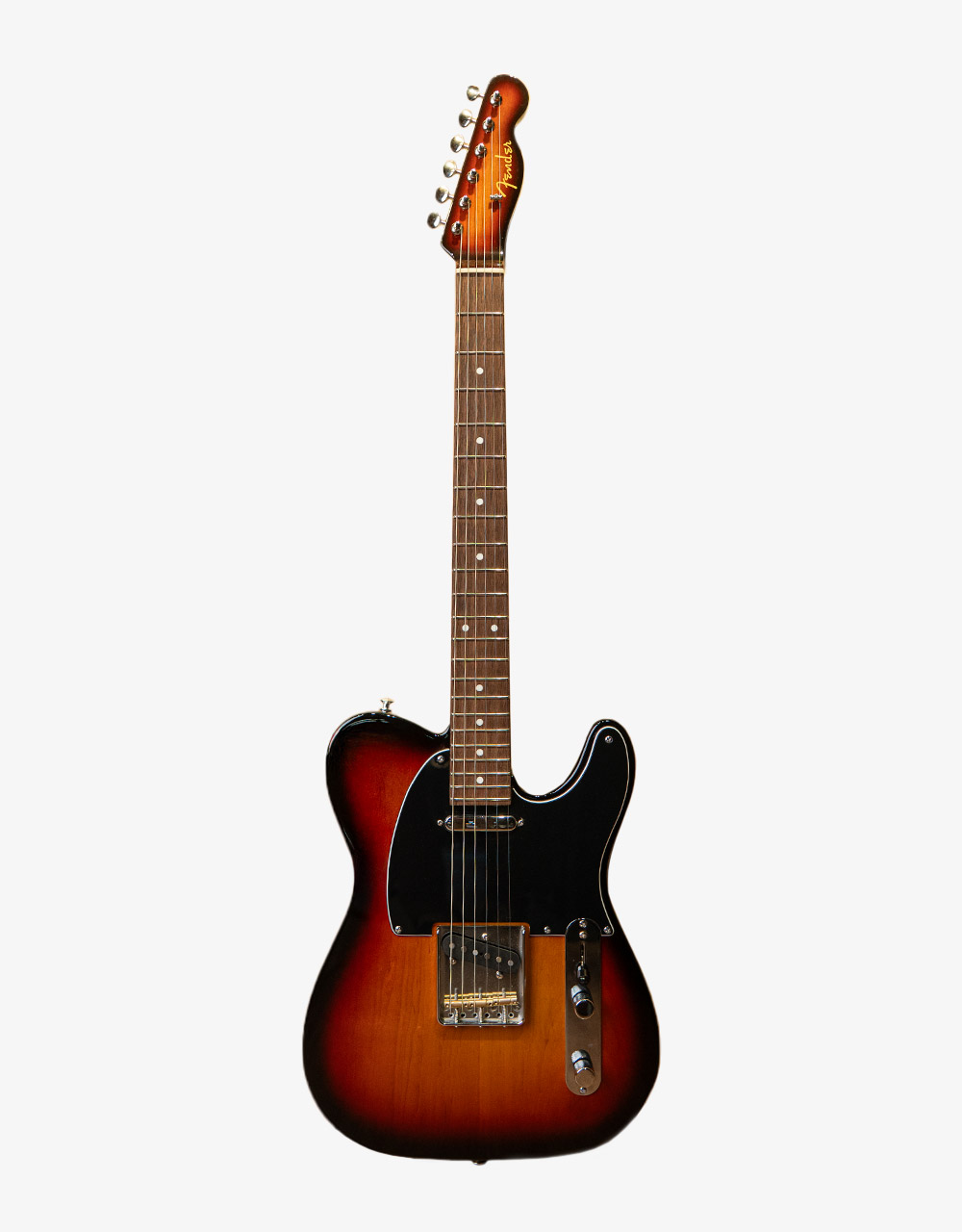 Электрогитара Kudryavtsev Telecaster 3-Tone Sunburst (мастеровая реплика Fender Telecaster) - купить в "Гитарном Клубе"