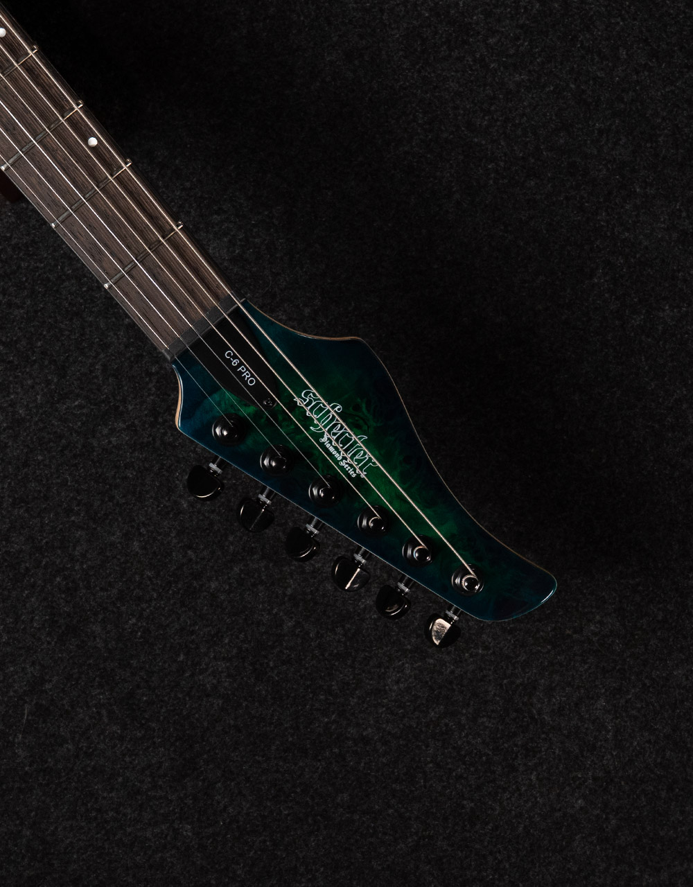 Электрогитара Schecter C-6 Pro Aqua Burst - купить в "Гитарном Клубе"