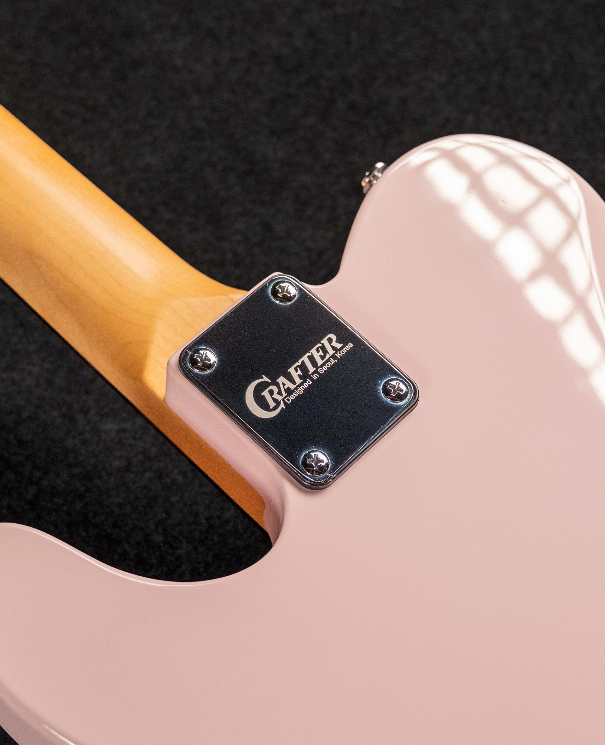 Электрогитара Crafter Charlotte T RS Seoul Pink - купить в "Гитарном Клубе"