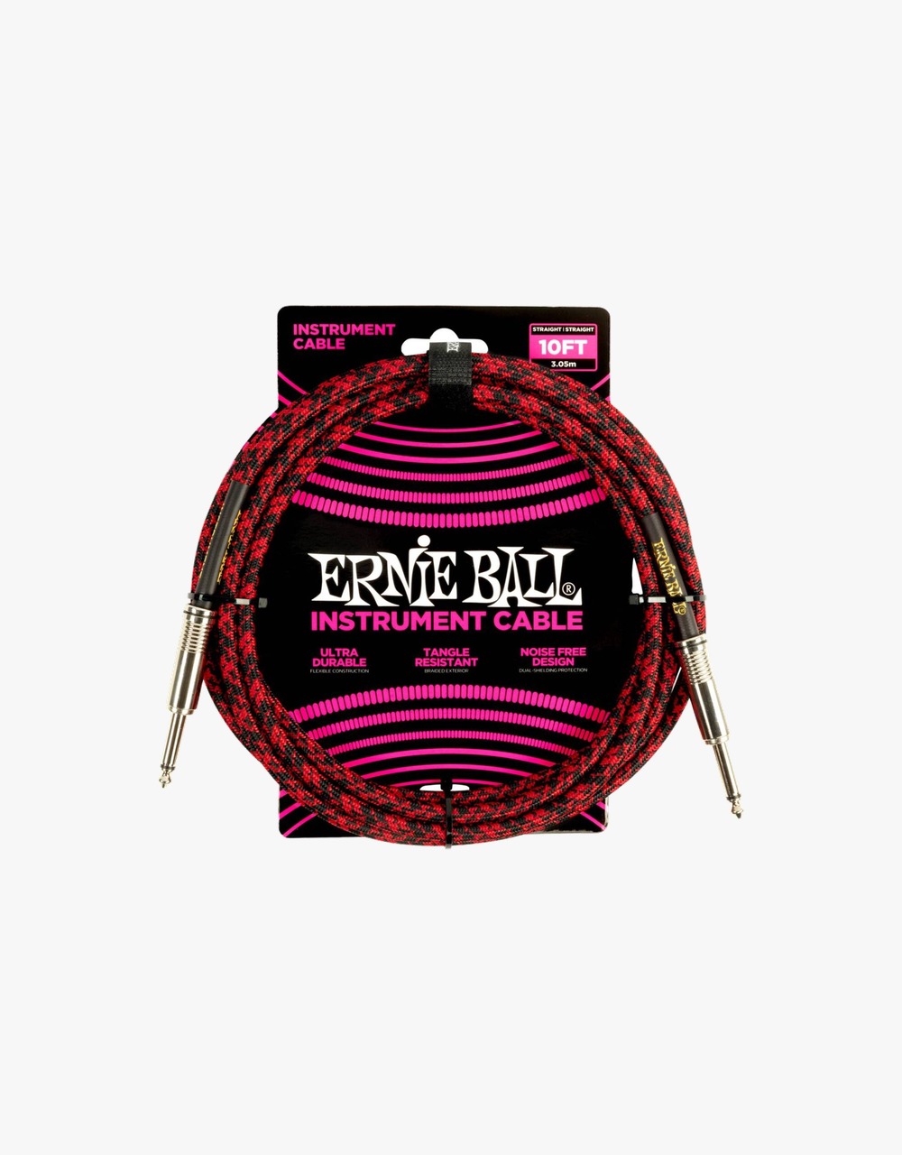Инструментальный кабель Ernie Ball 6394, 3.05 м - купить в "Гитарном Клубе"