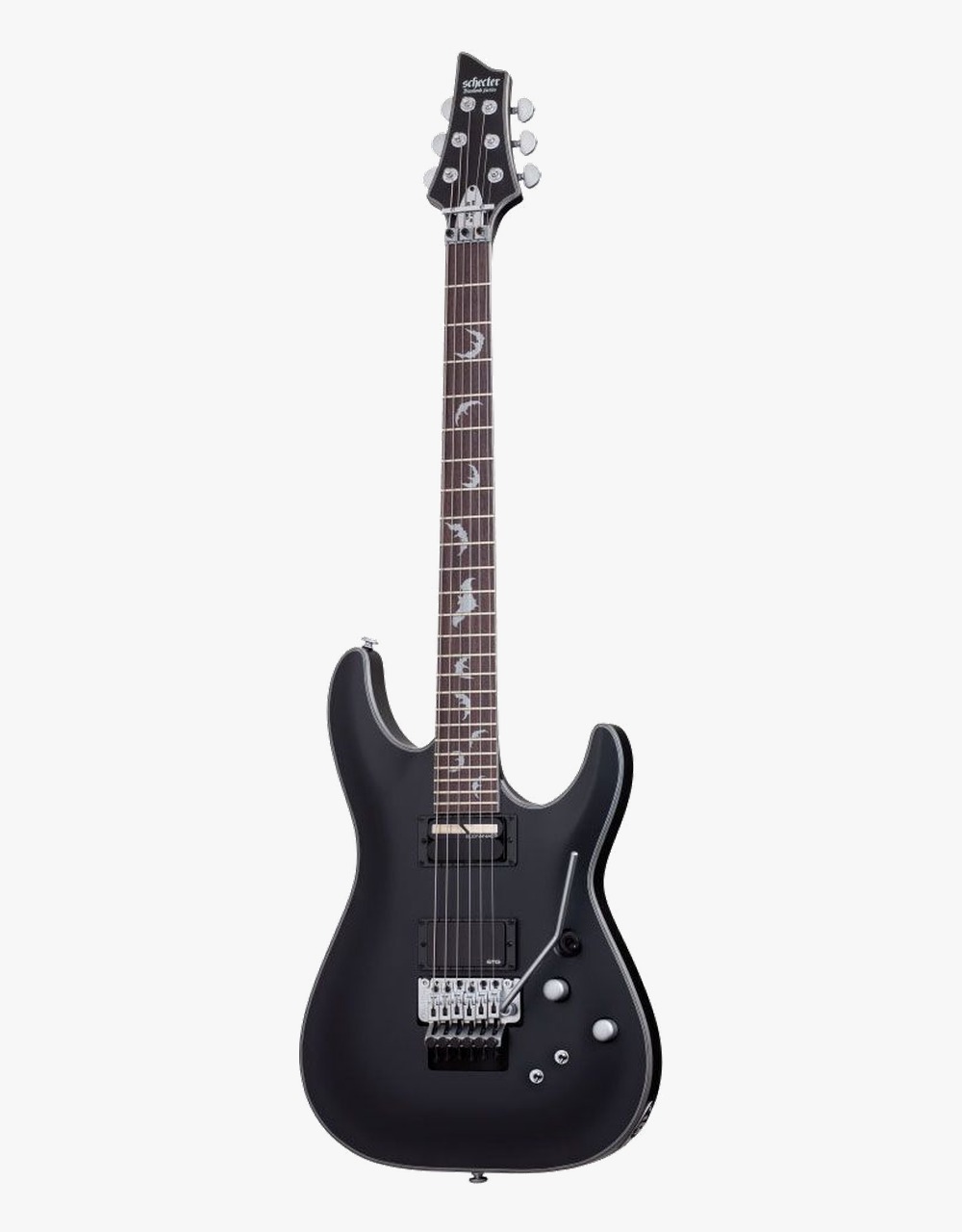 Электрогитара Schecter DAMIEN PLATINUM-6 FR S, Satin Black - купить в "Гитарном Клубе"
