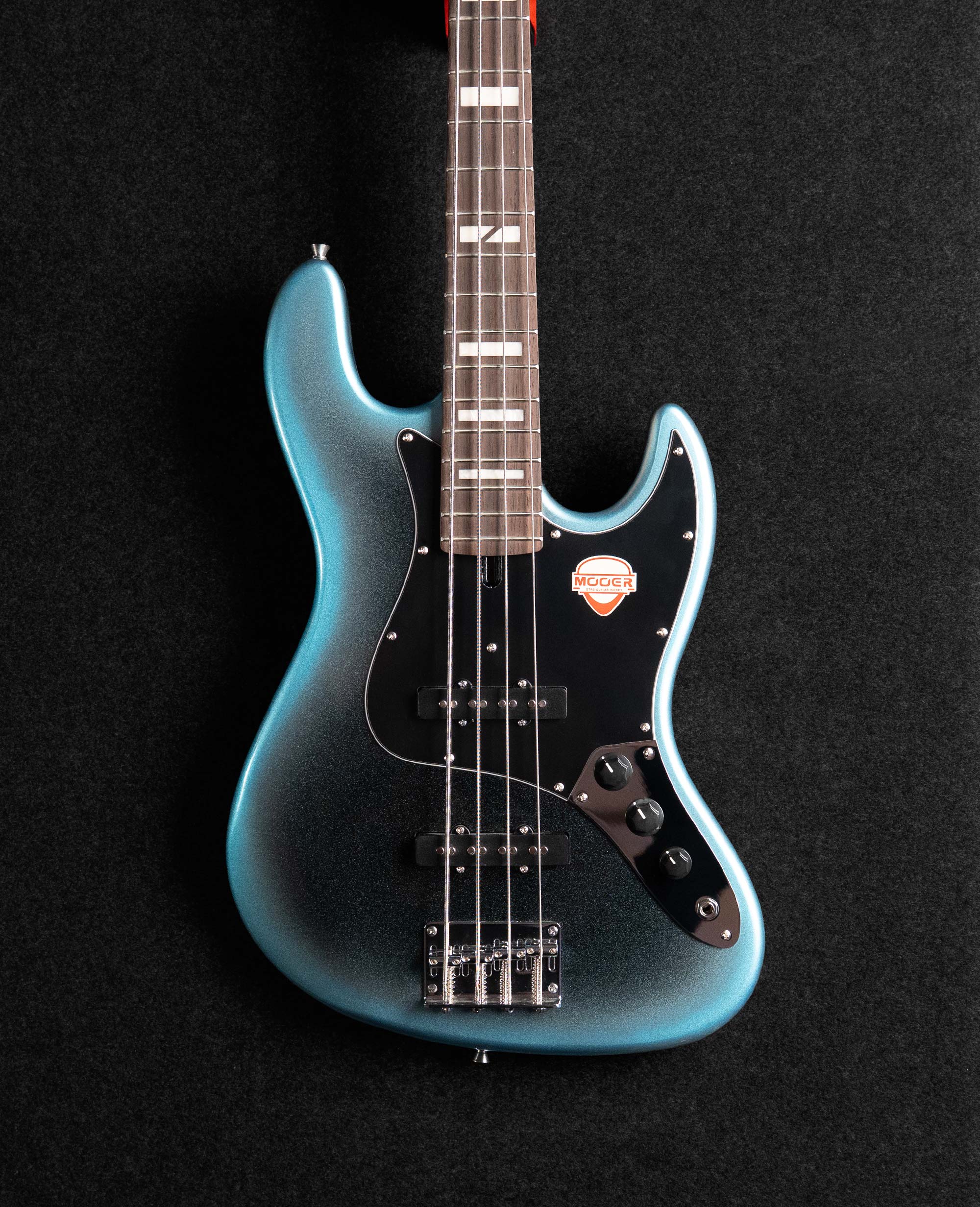 Бас-гитара Mooer MBJ412 Dark Blue - купить в "Гитарном Клубе"