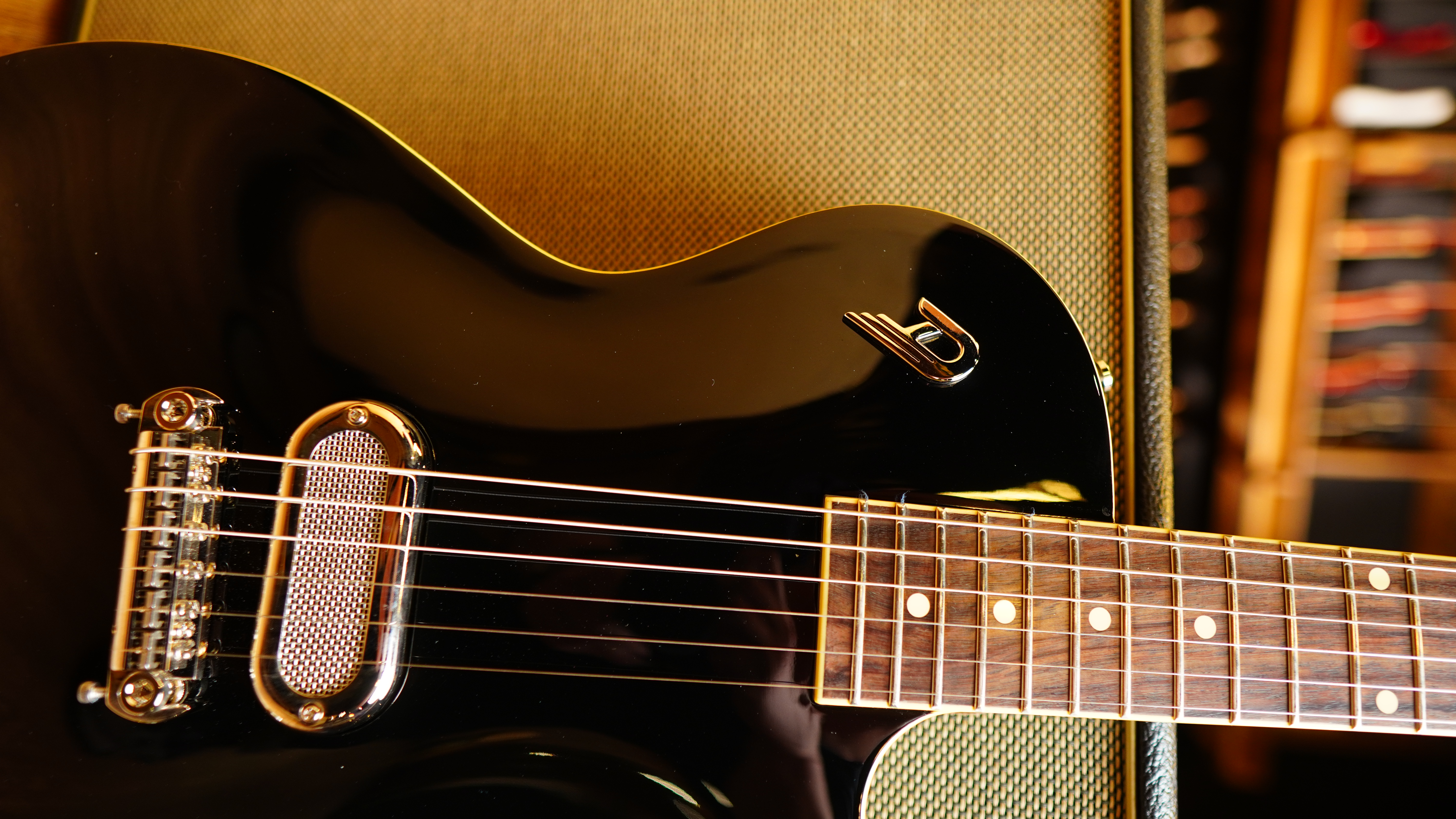 Электрогитара Duesenberg The Senior, Black, `2021 - купить в "Гитарном Клубе"