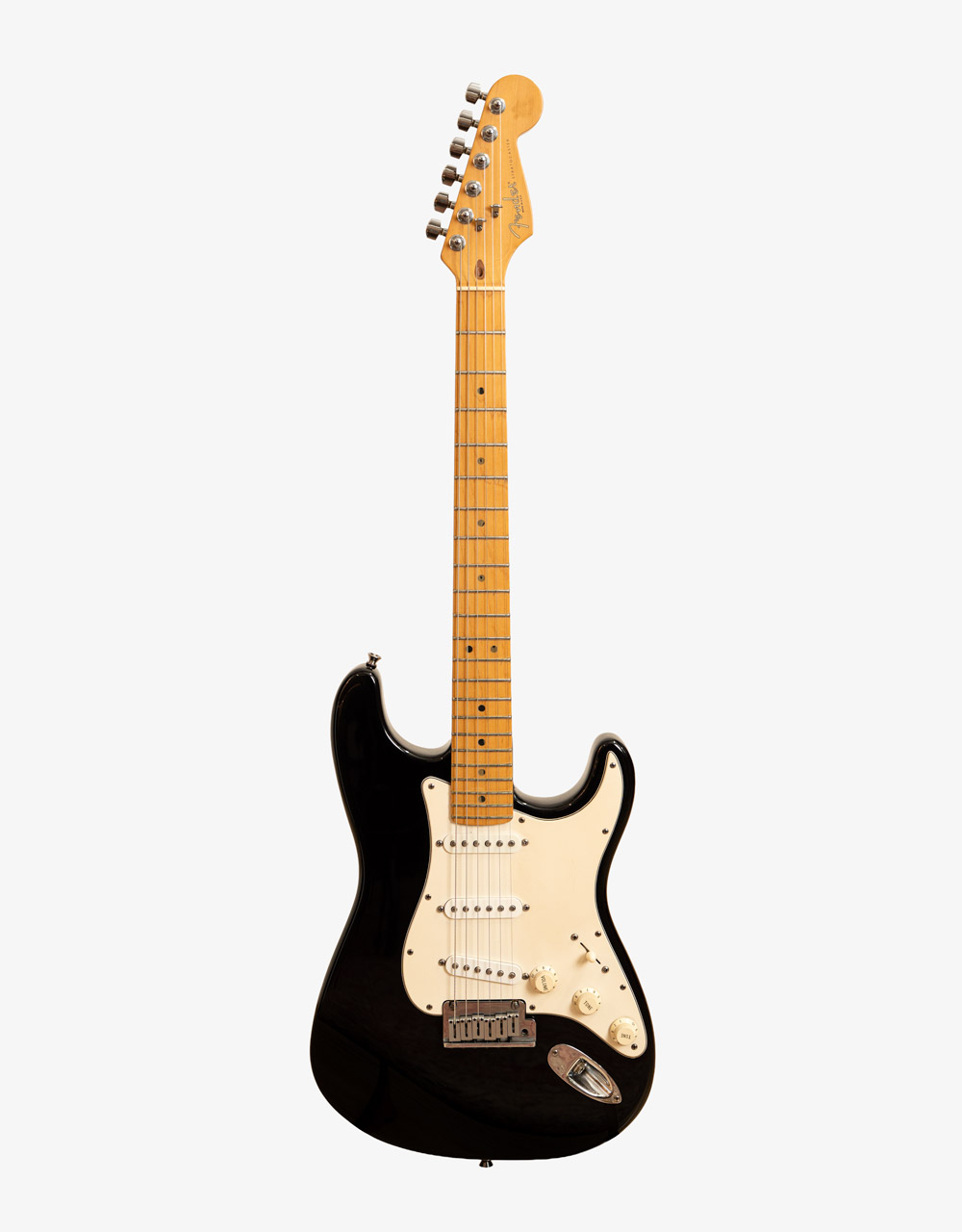 Электрогитара Fender American Standard Stratocaster Black, 1995 - купить в "Гитарном Клубе"