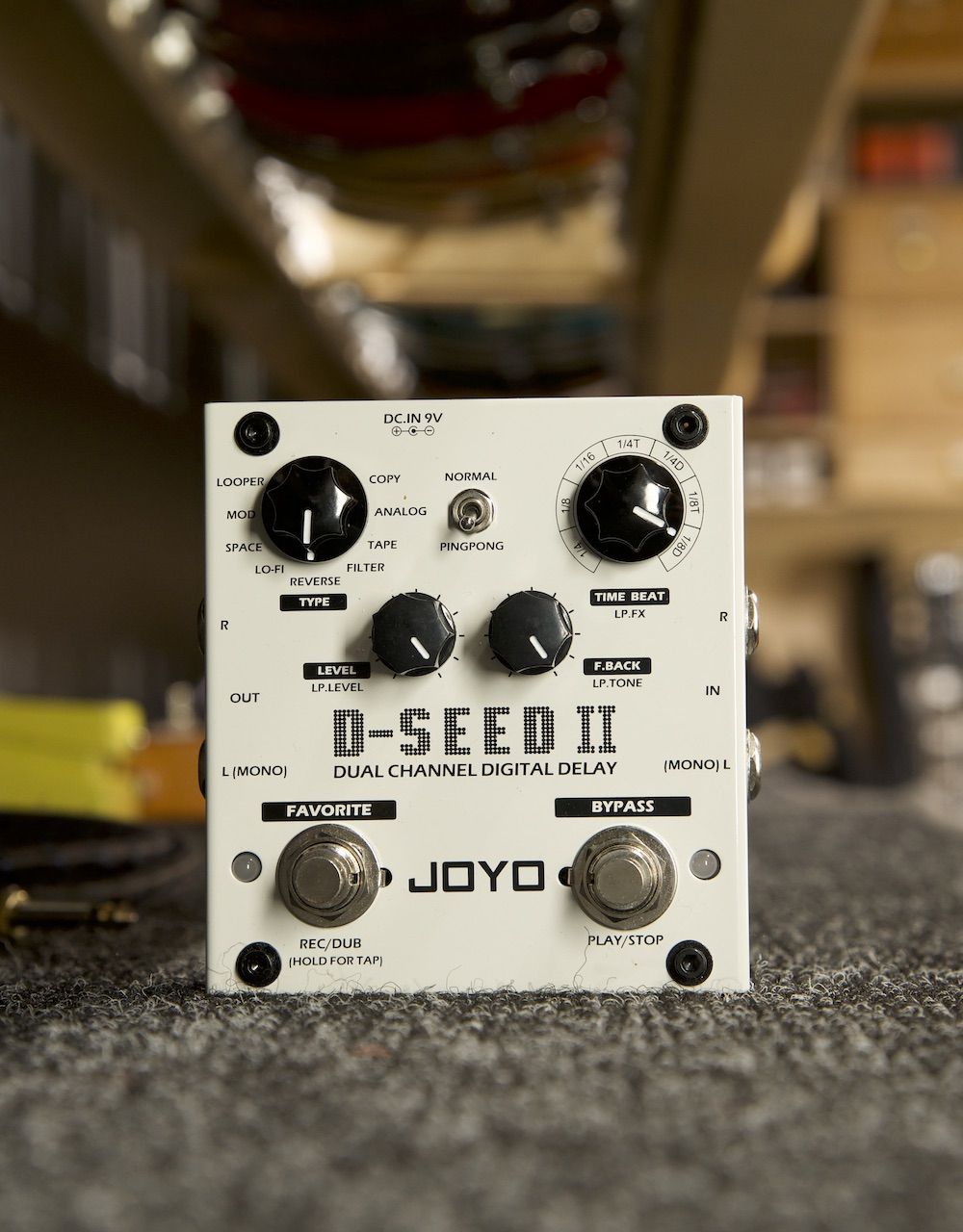 Гитарная педаль JOYO D-SEED II, Digital Delay - купить в "Гитарном Клубе"