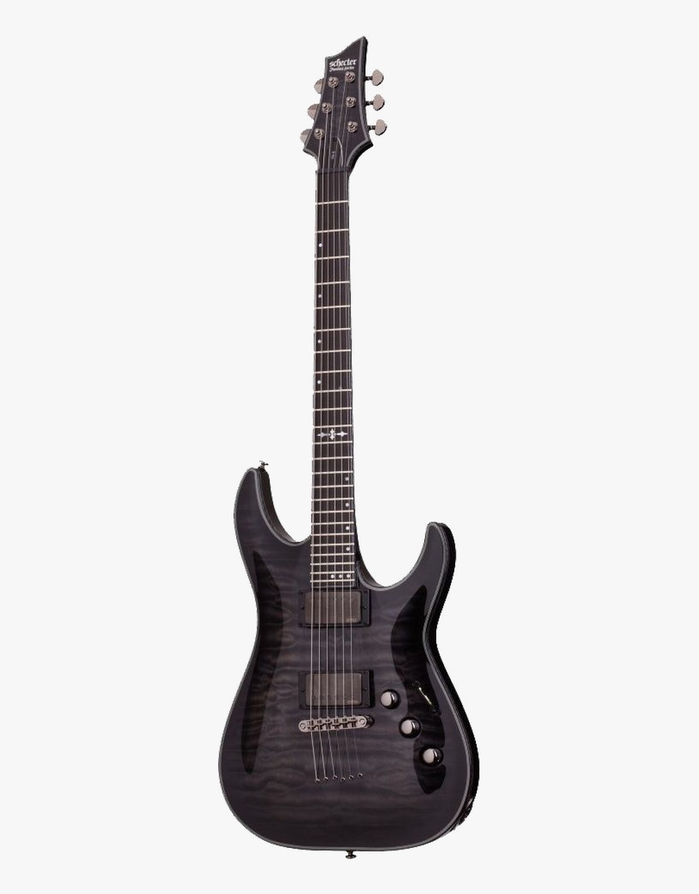 Электрогитара Schecter HELLRAISER HYBRID C-1, Trans Black Burst - купить в "Гитарном Клубе"