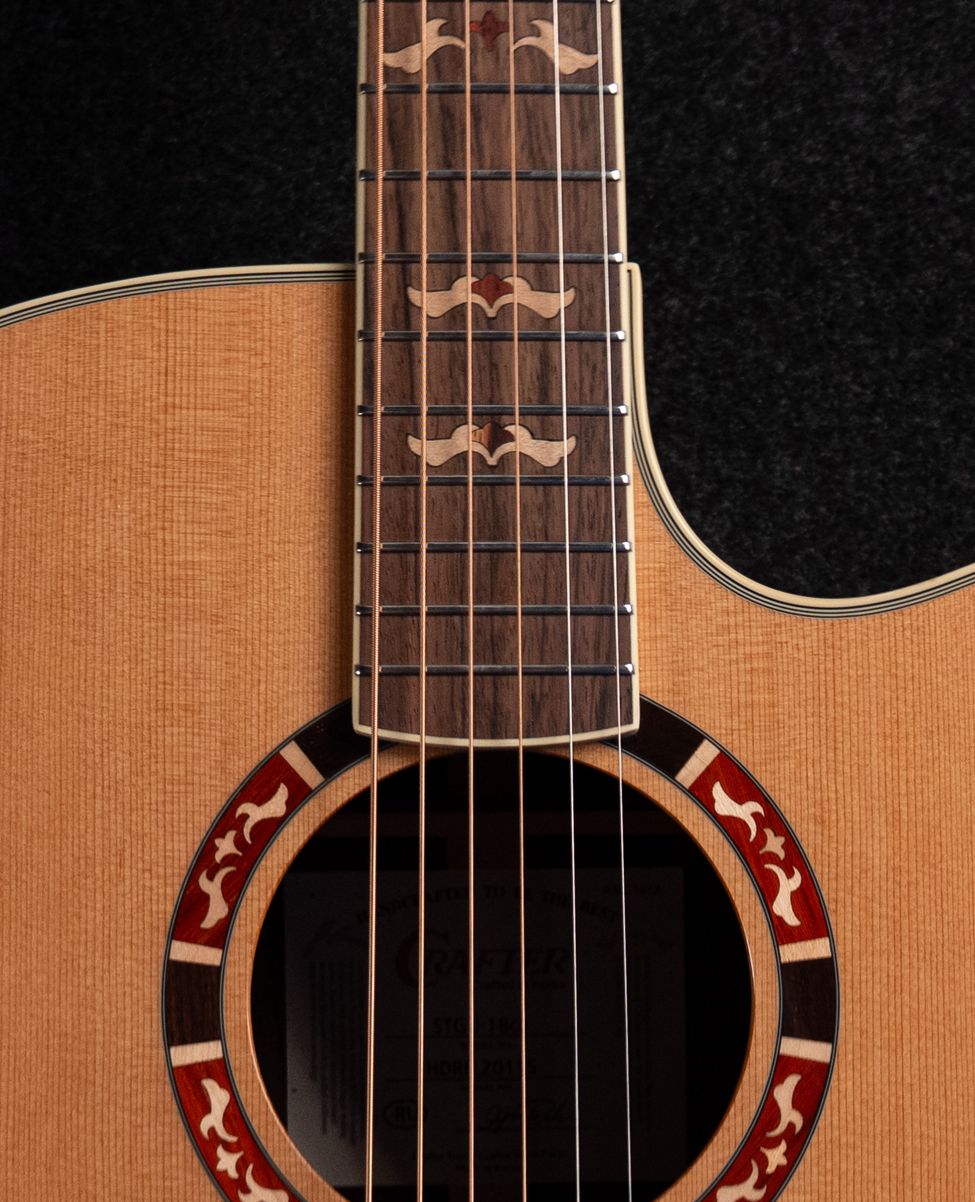 Электроакустическая гитара Crafter STG J-18ce - купить в "Гитарном Клубе"