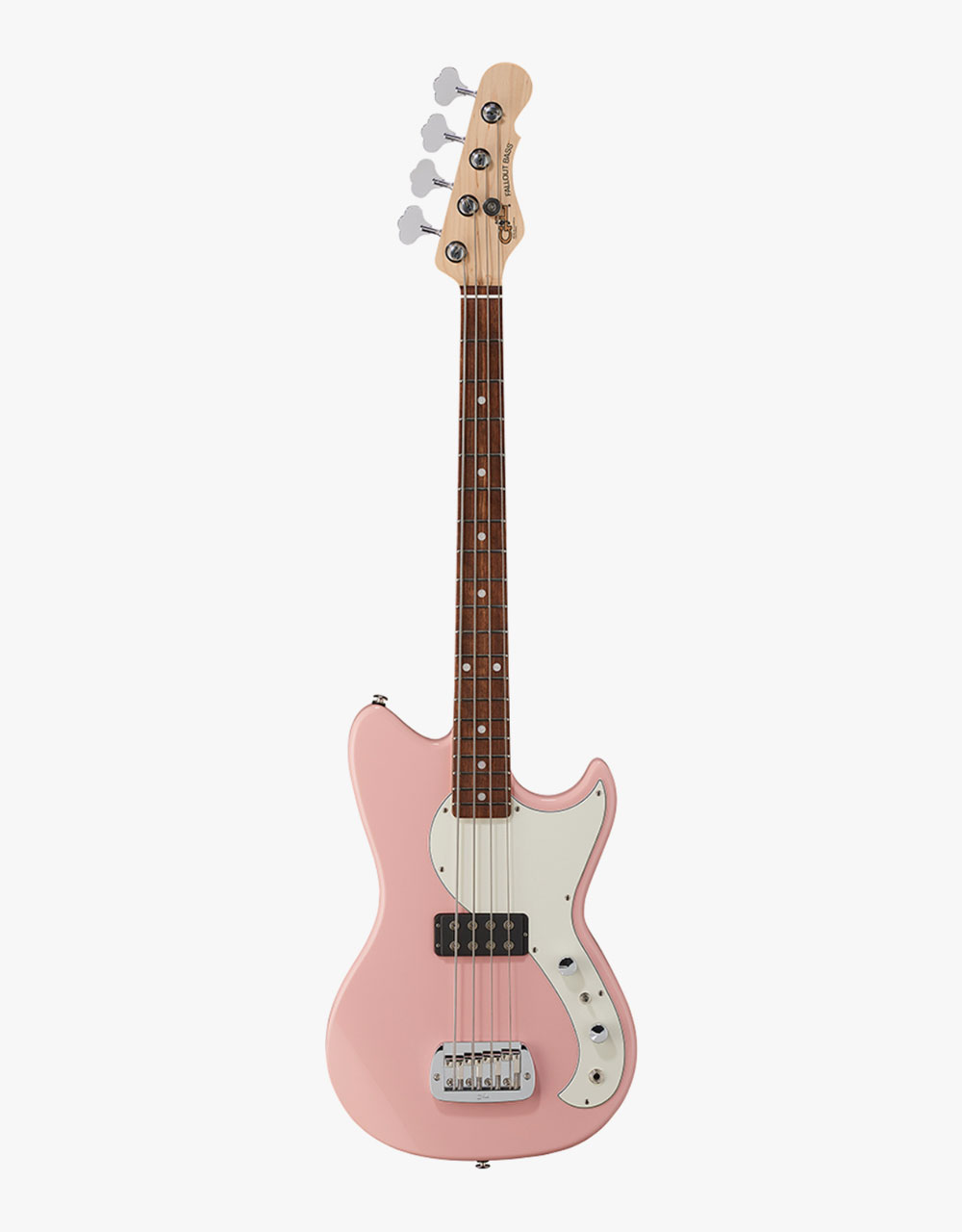 Бас-гитара G&L FD Fallout Shortscale Bass Shell Pink CR - купить в "Гитарном Клубе"