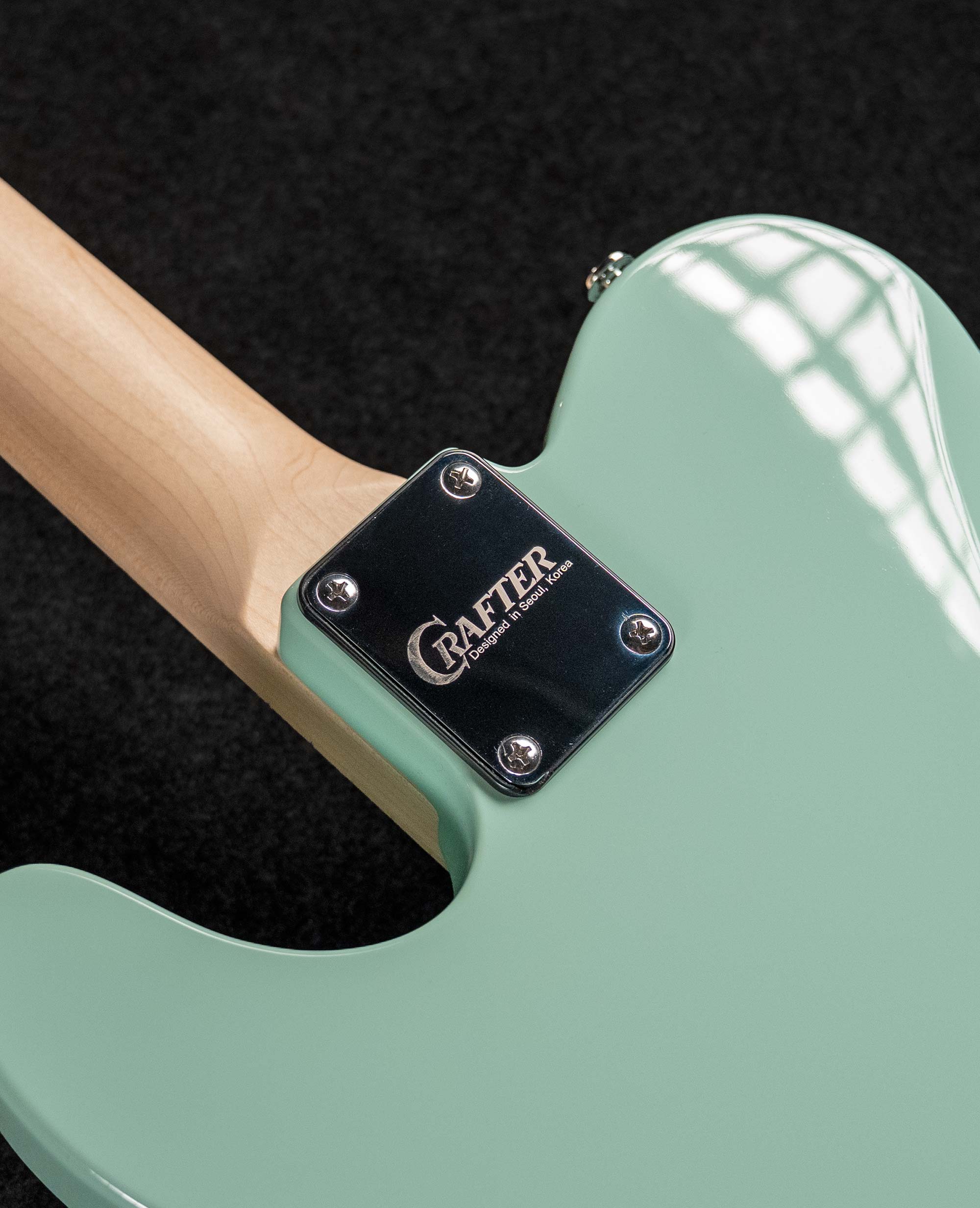 Электрогитара Crafter Charlotte T MP Ara Green - купить в "Гитарном Клубе"