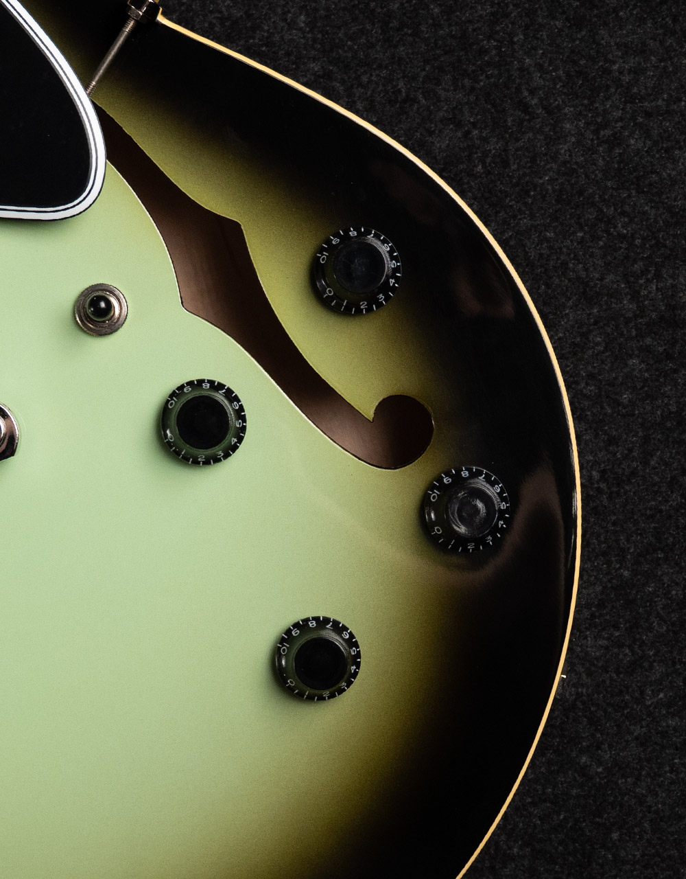 Электрогитара Heritage Custom Shop Factory Special H-535 Green Burst - купить в "Гитарном Клубе"