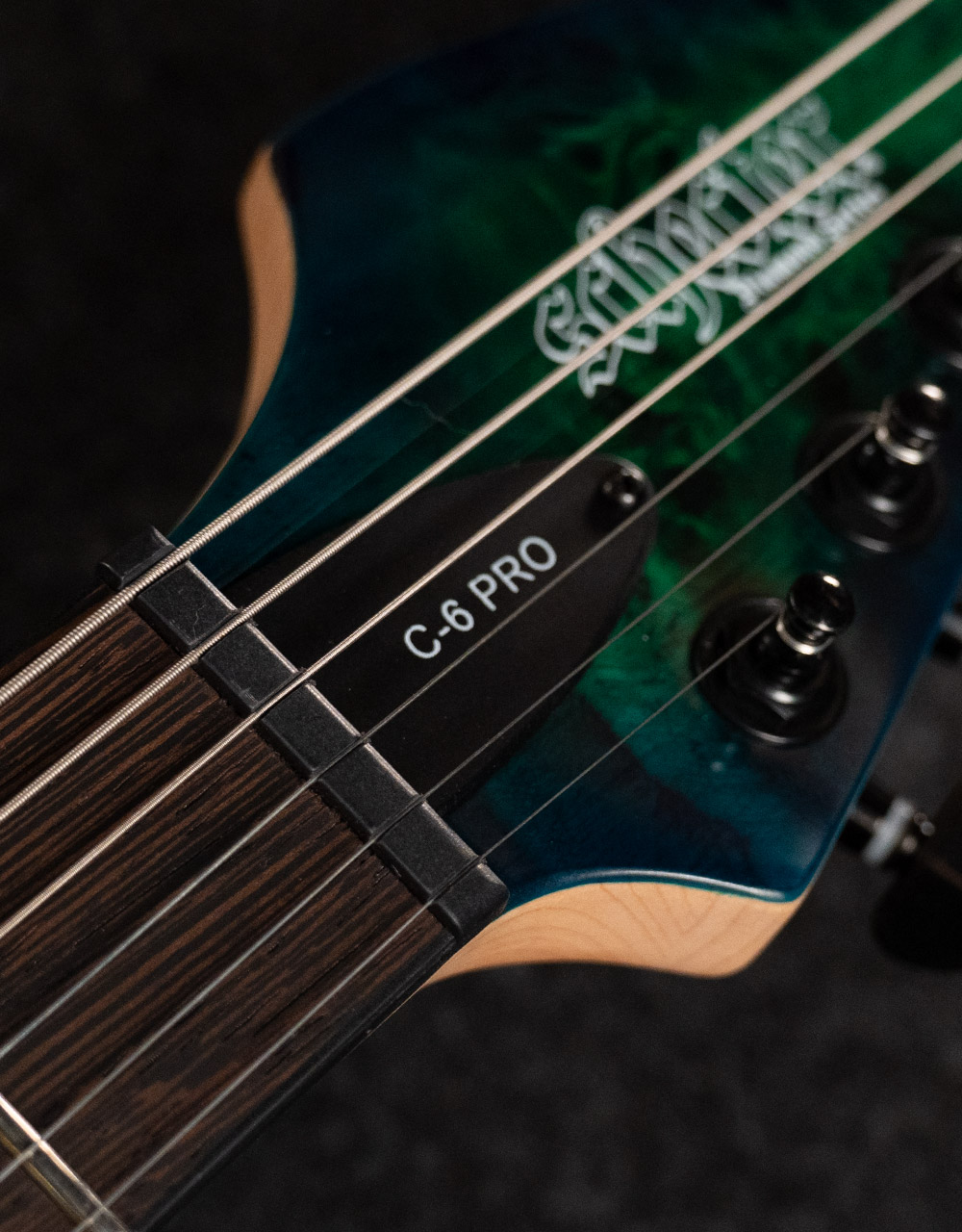 Электрогитара Schecter C-6 Pro Aqua Burst - купить в "Гитарном Клубе"