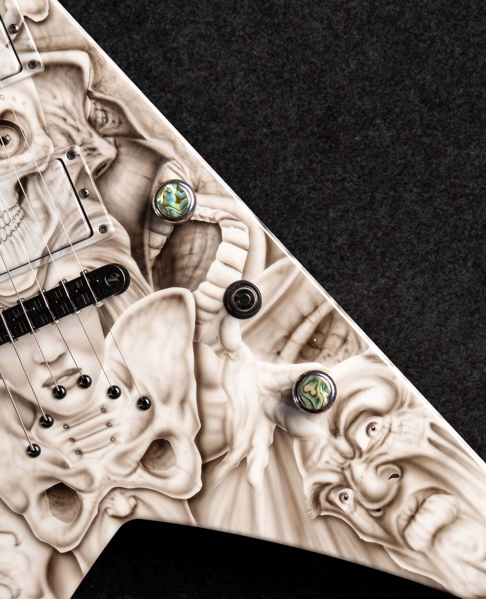 Электрогитара Jackson King V Usa Select Custom Shop KV2T by J. Grez 