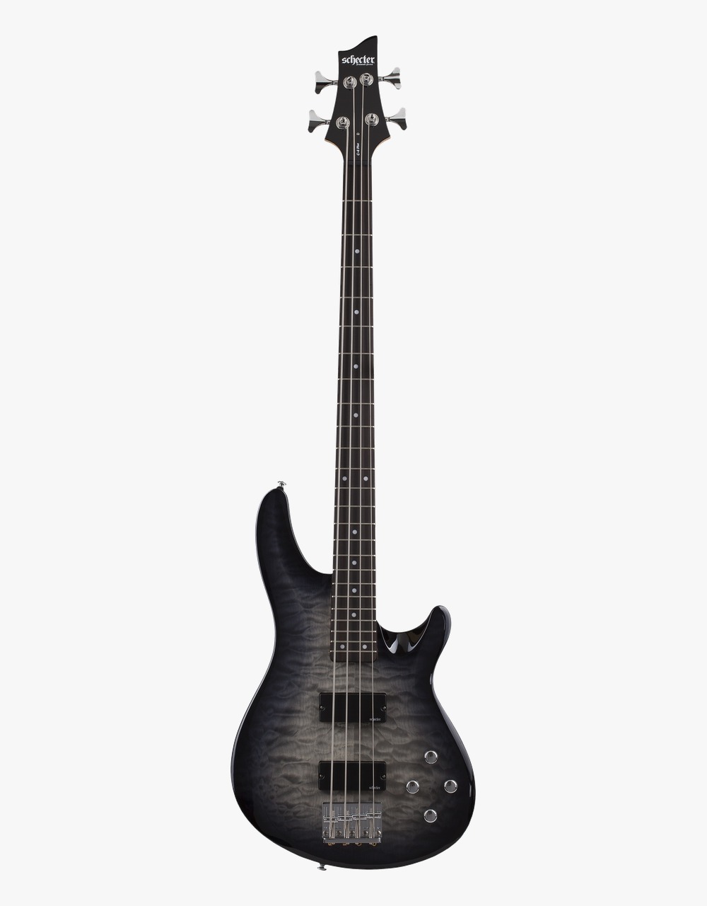 Бас-гитара Schecter C-4 PLUS CB C-4 PLUS, Charcoal Burst - купить в "Гитарном Клубе"