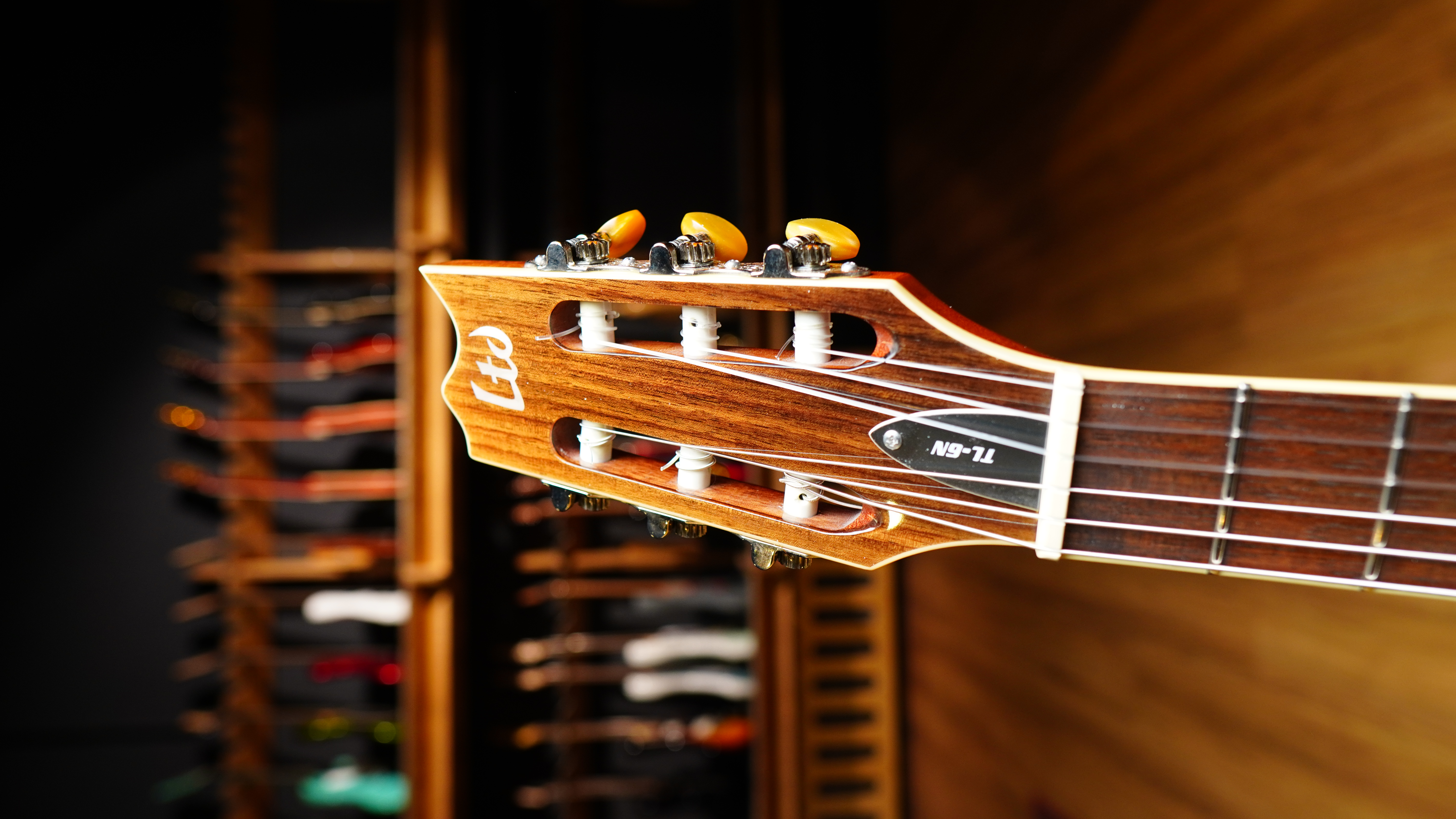 Классическая гитара LTD TL-6N Thinline Nylon String Natural - купить в "Гитарном Клубе"