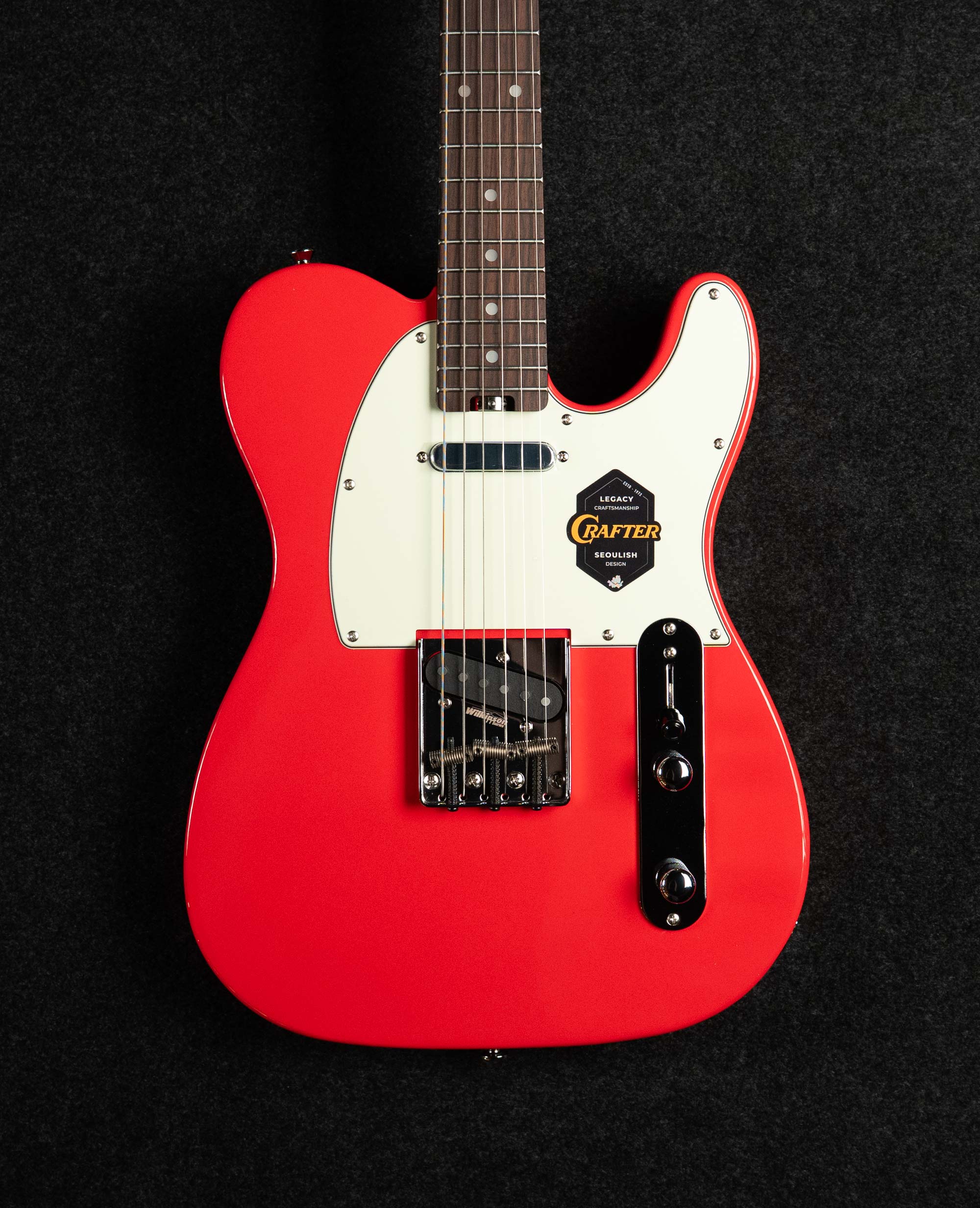 Электрогитара Crafter Charlotte T RS Vintage Red - купить в "Гитарном Клубе"