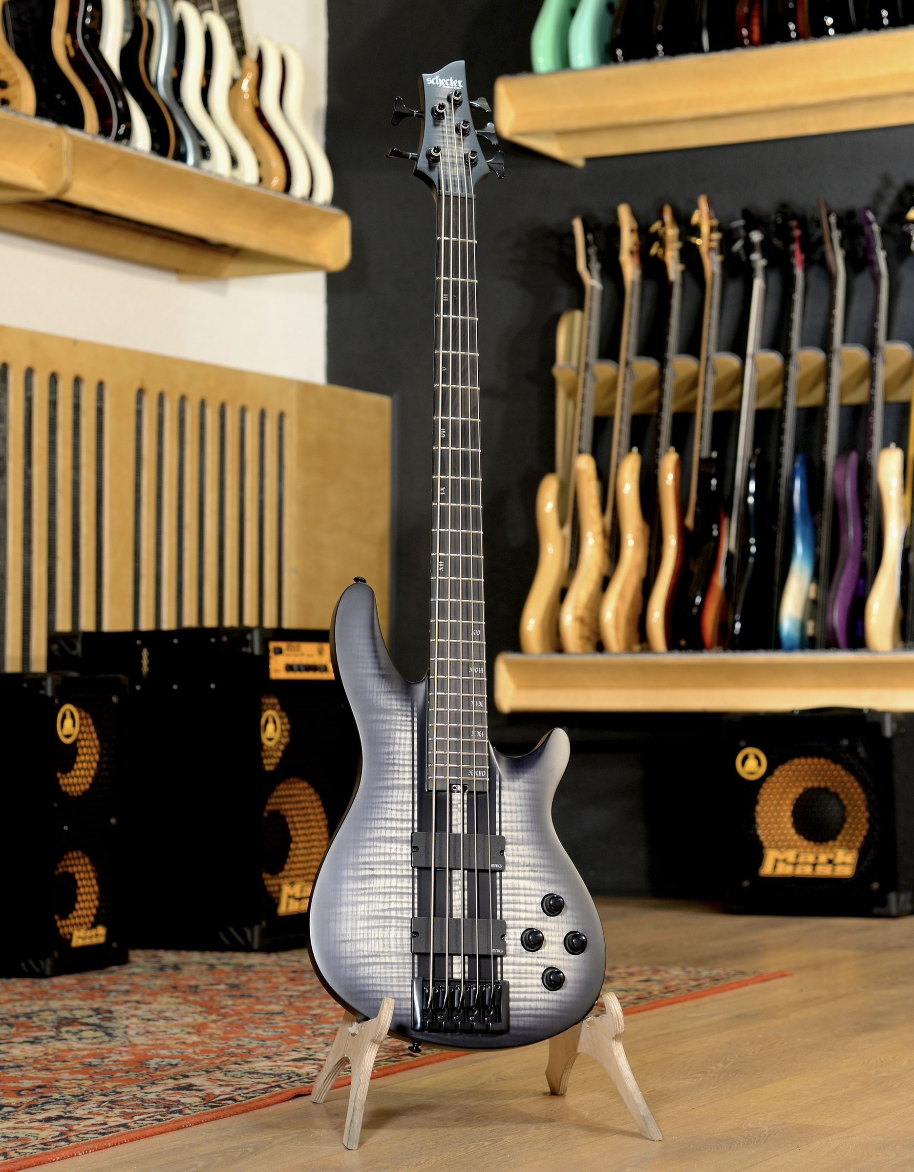 Бас-гитара Schecter C-5 GT SCB - купить в "Гитарном Клубе"