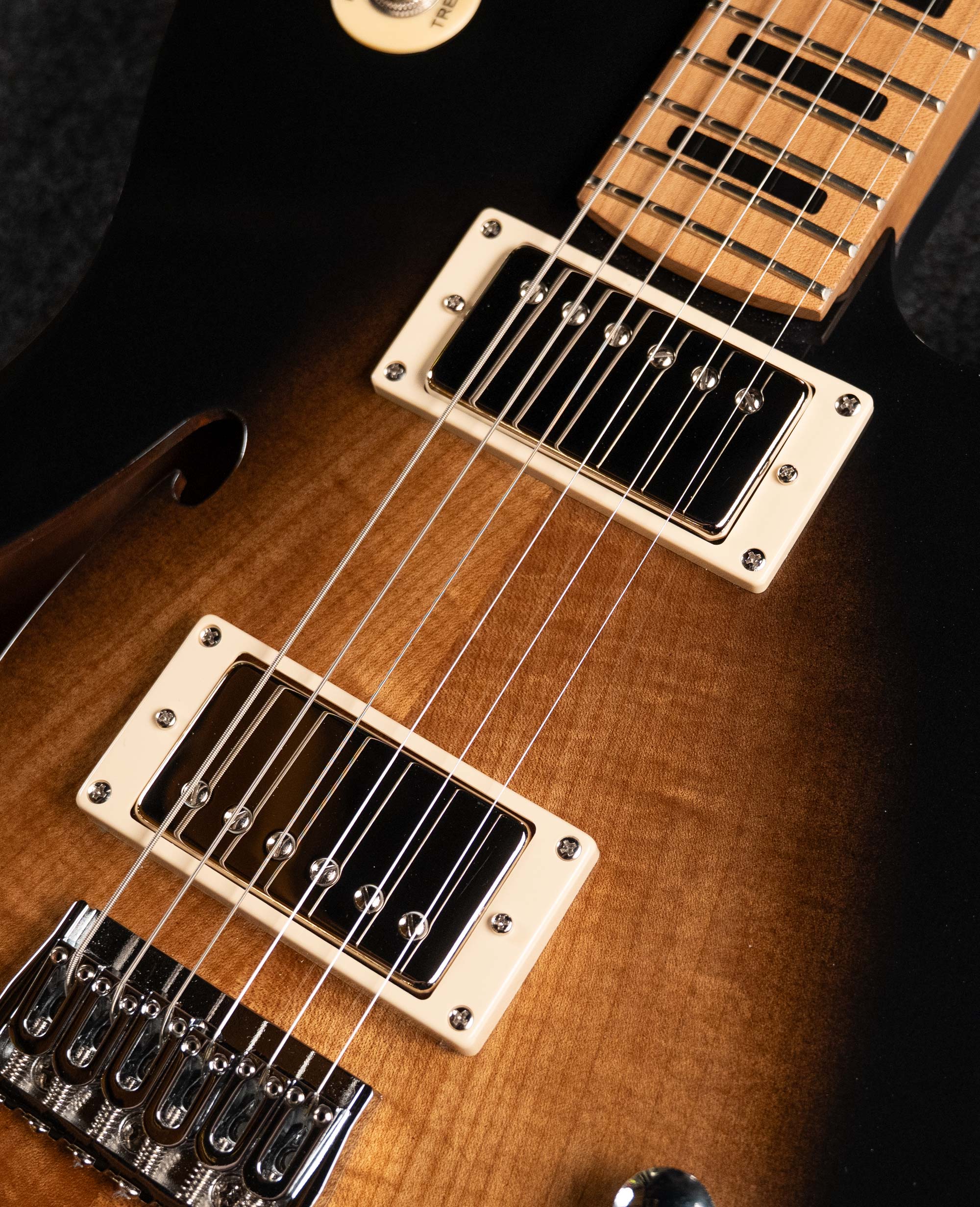 Электрогитара Inspector TT Semi-Hollow Limited Edition Tobacco Burst  - купить в "Гитарном Клубе"