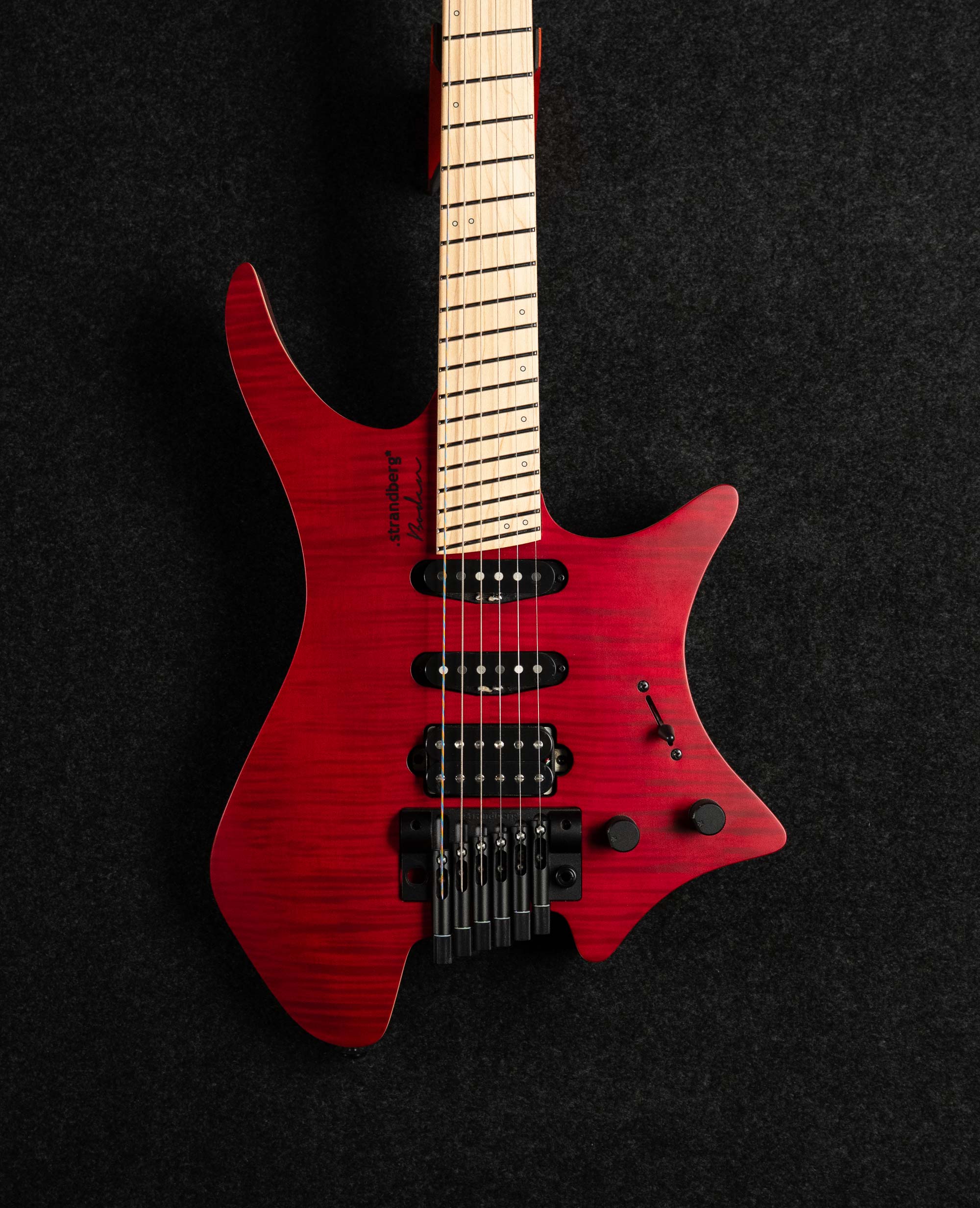 Электрогитара безголовая Strandberg Boden Standard NX 6 Trem Red - купить в "Гитарном Клубе"