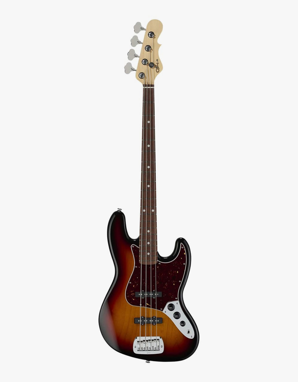 Бас-гитара G&L JB 3-Tone Sunburst CR - купить в "Гитарном Клубе"