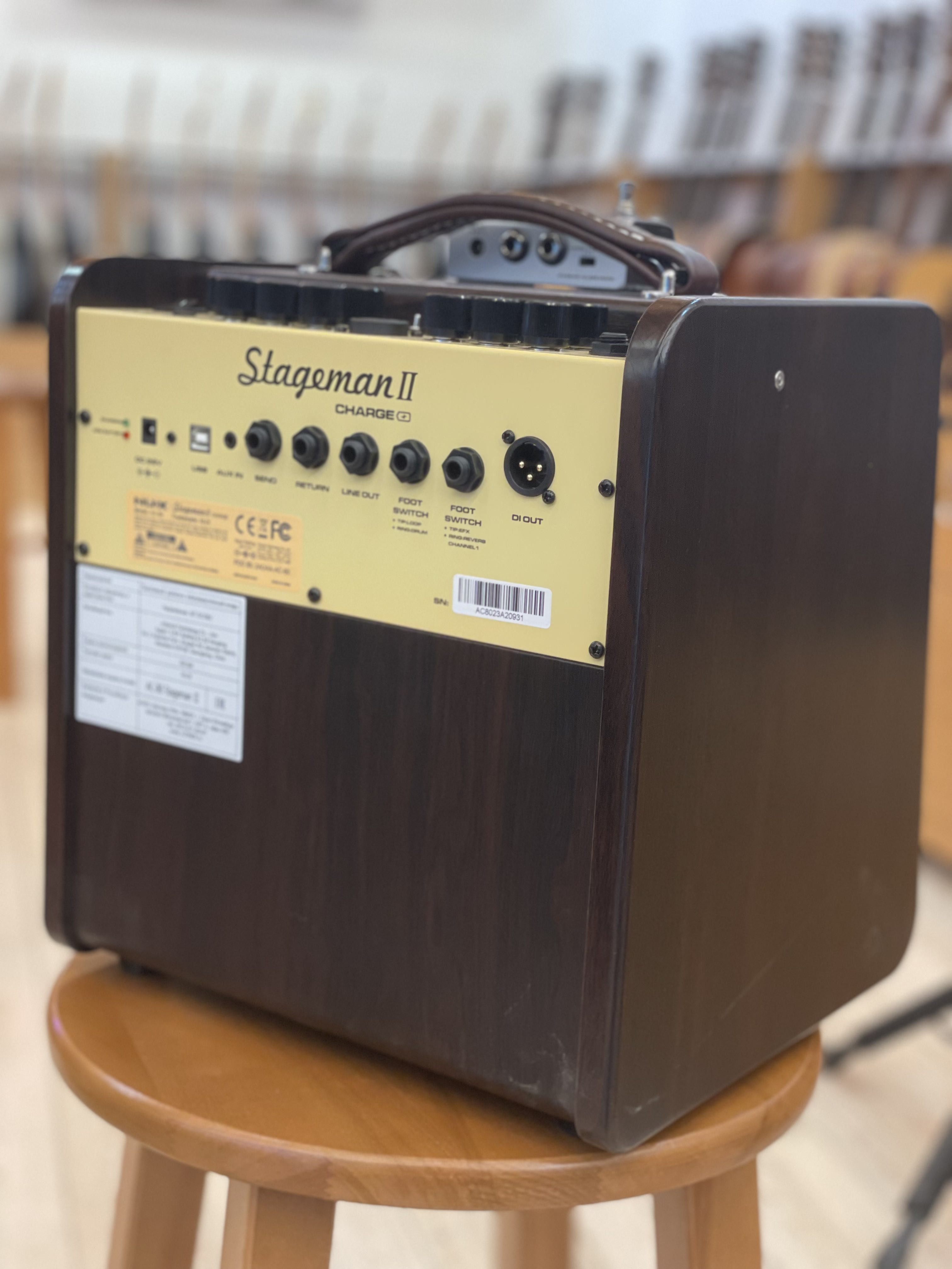 Комбоусилитель для акустической гитары Nux AC-80 Stageman II, 80Вт - купить в "Гитарном Клубе"