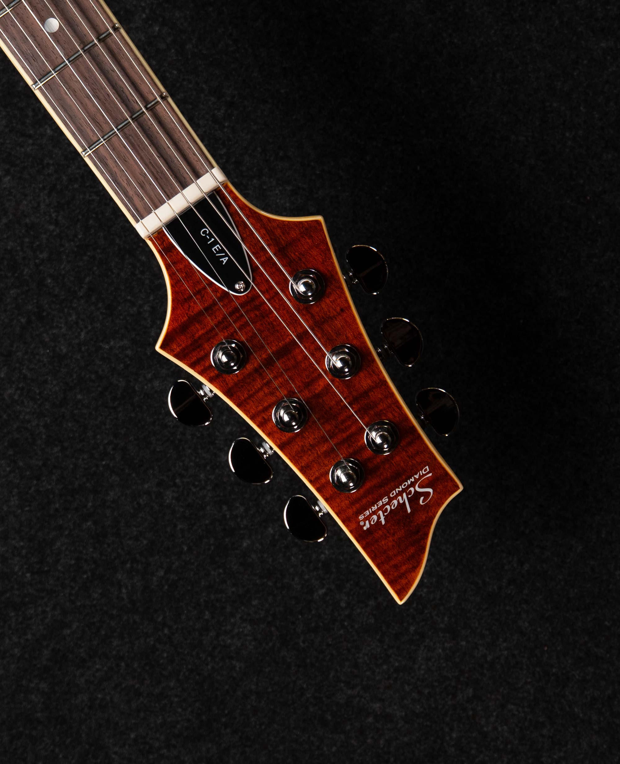 Электрогитара Schecter C-1 E/A Cats Eye - купить в "Гитарном Клубе"