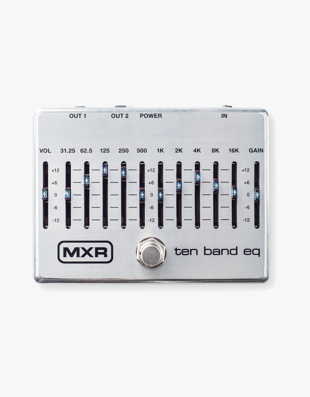 Гитарная педаль MXR M108S Ten Band EQ - купить в "Гитарном Клубе"