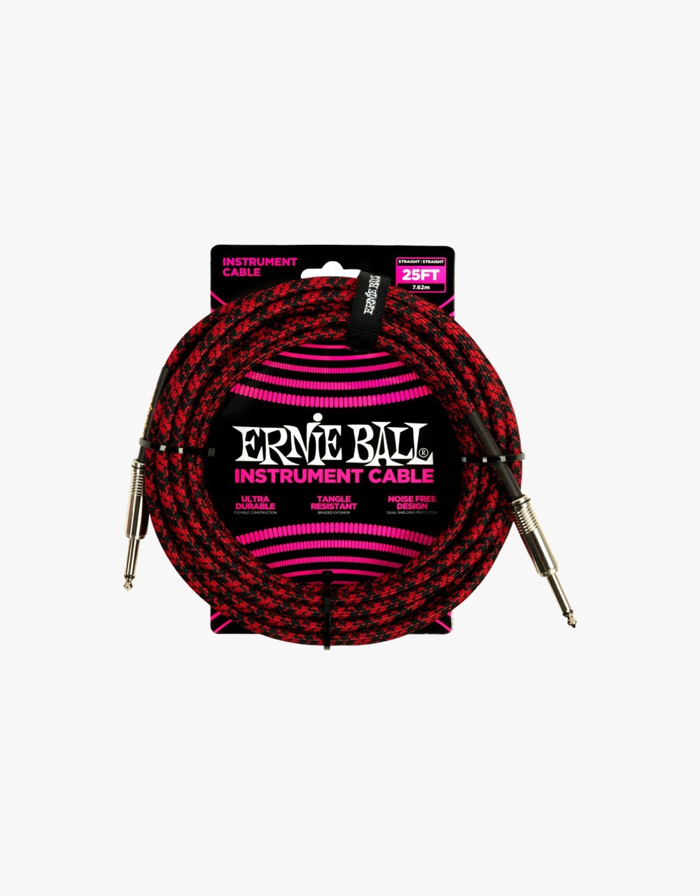Инструментальный кабель Ernie Ball 6398, 7.62 м - купить в "Гитарном Клубе"