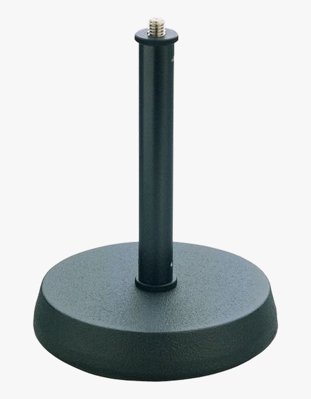 Микрофонная стойка K&M 23200-300-55 настольная с круглым основанием, чёрная - купить в "Гитарном Клубе"