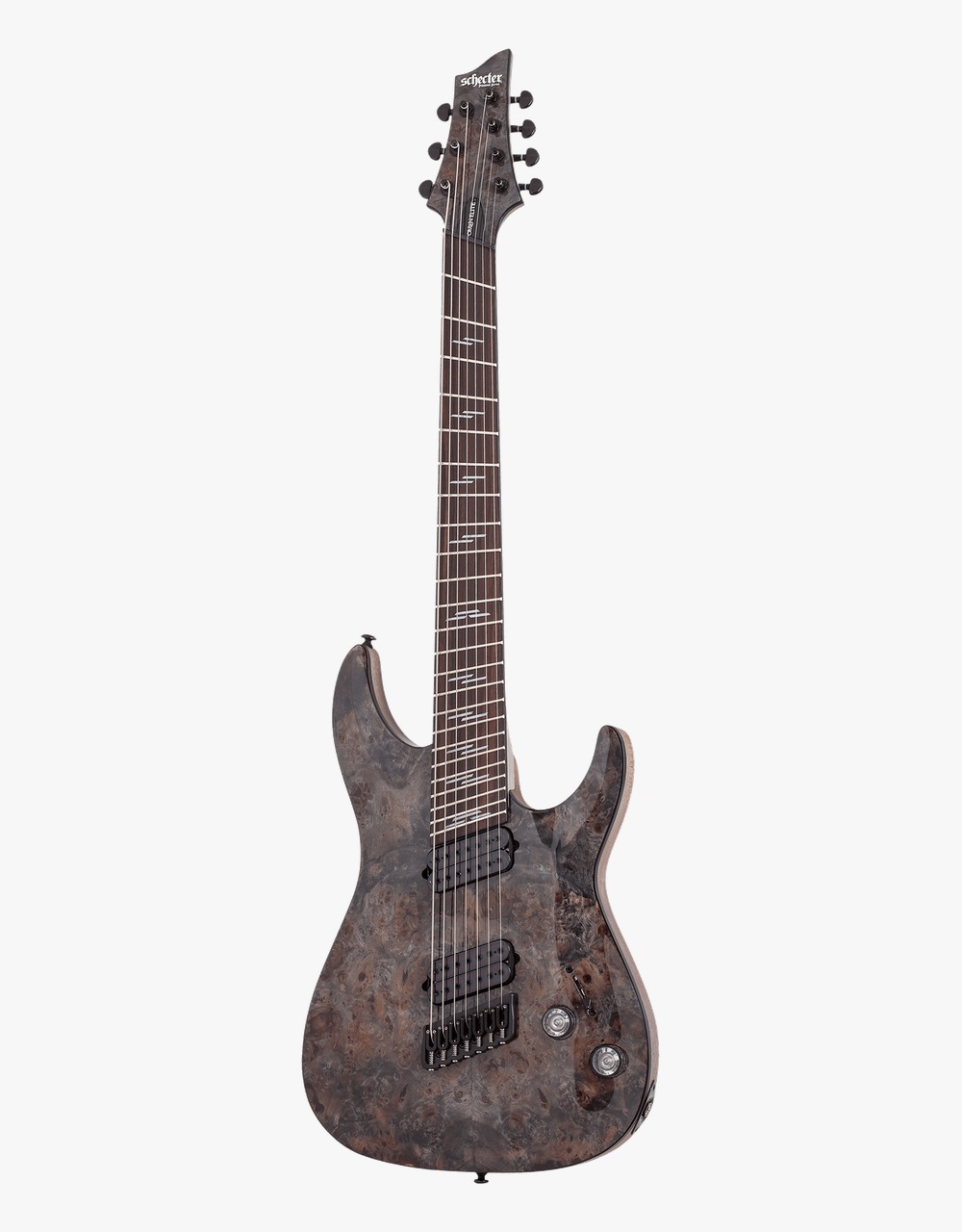 Электрогитара Schecter OMEN ELITE-7 MS, Charcoal - купить в "Гитарном Клубе"