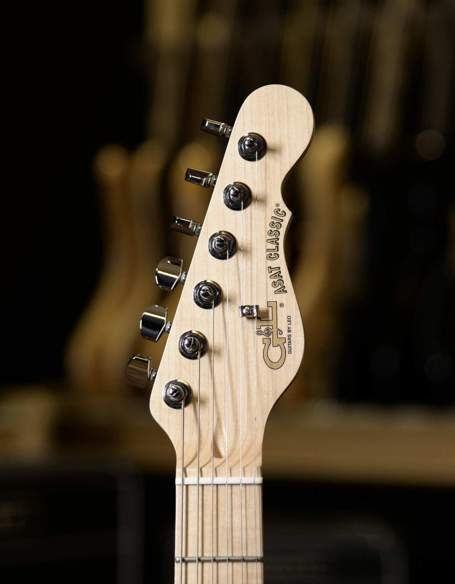 Электрогитара G&L FD ASAT Classic Butterscotch Blonde MP - купить в "Гитарном Клубе"