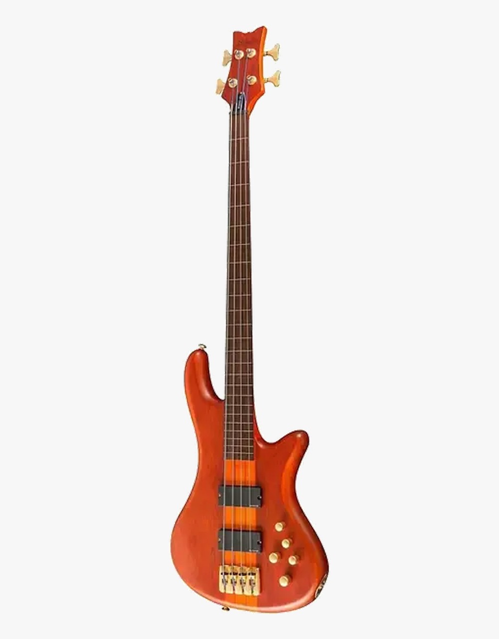 Бас-гитара Schecter безладовая STILETTO STUDIO-4 FL, Honey Satin - купить в "Гитарном Клубе"