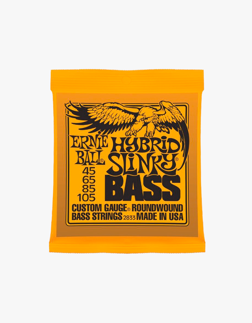 Струны для бас-гитары Ernie Ball 2833 Wound Bass Hybrid Slinky - купить в "Гитарном Клубе"
