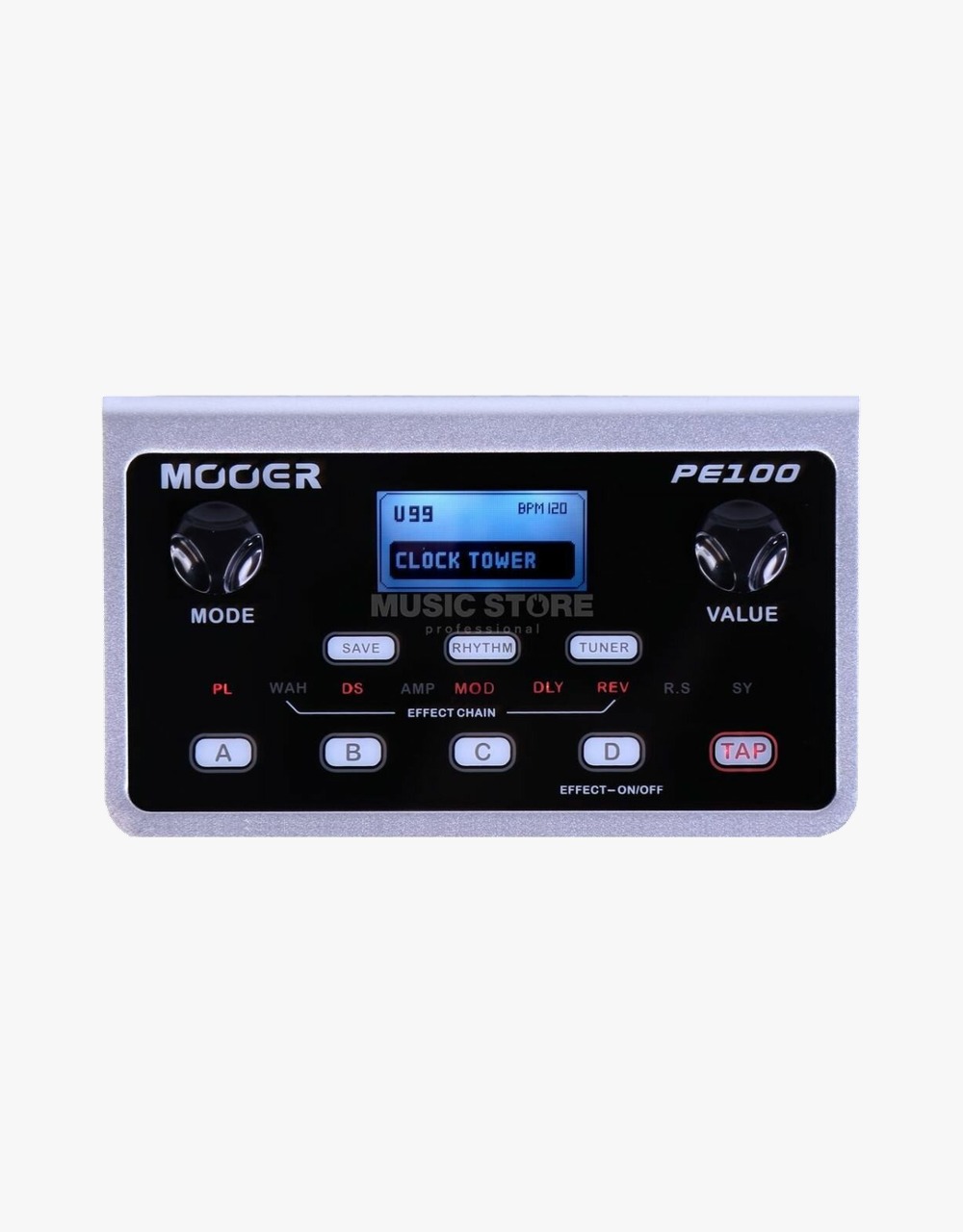 Процессор эффектов Mooer PE100 - купить в "Гитарном Клубе"