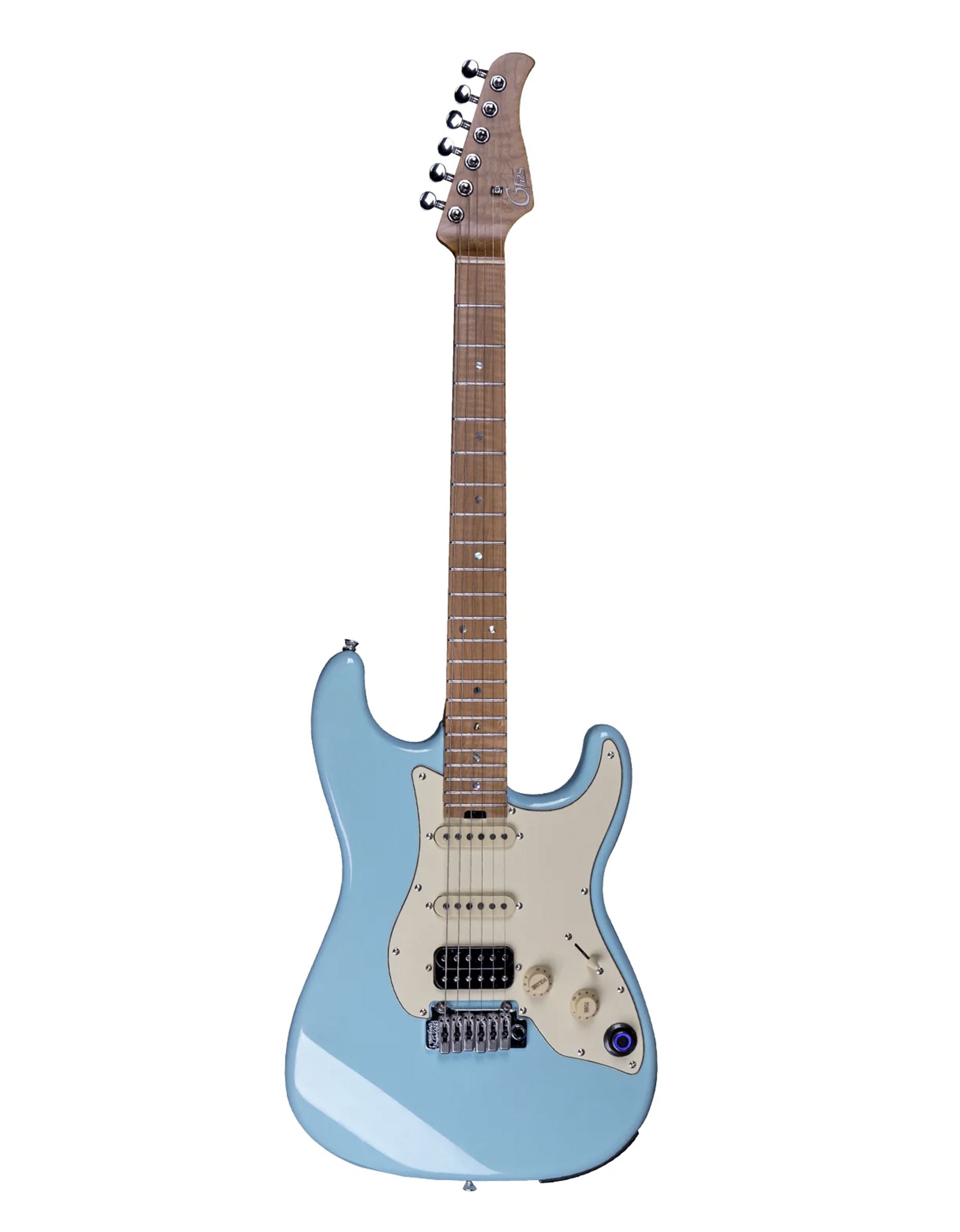 Электрогитара Mooer GTRS P801 Blue - купить в "Гитарном Клубе"
