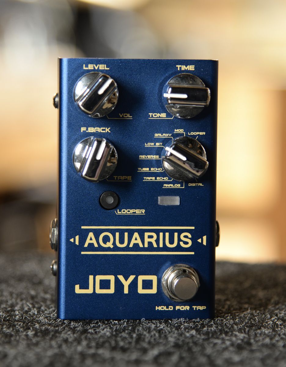 Гитарная педаль JOYO R-07 Aquarius Delay Looper - купить в "Гитарном Клубе"