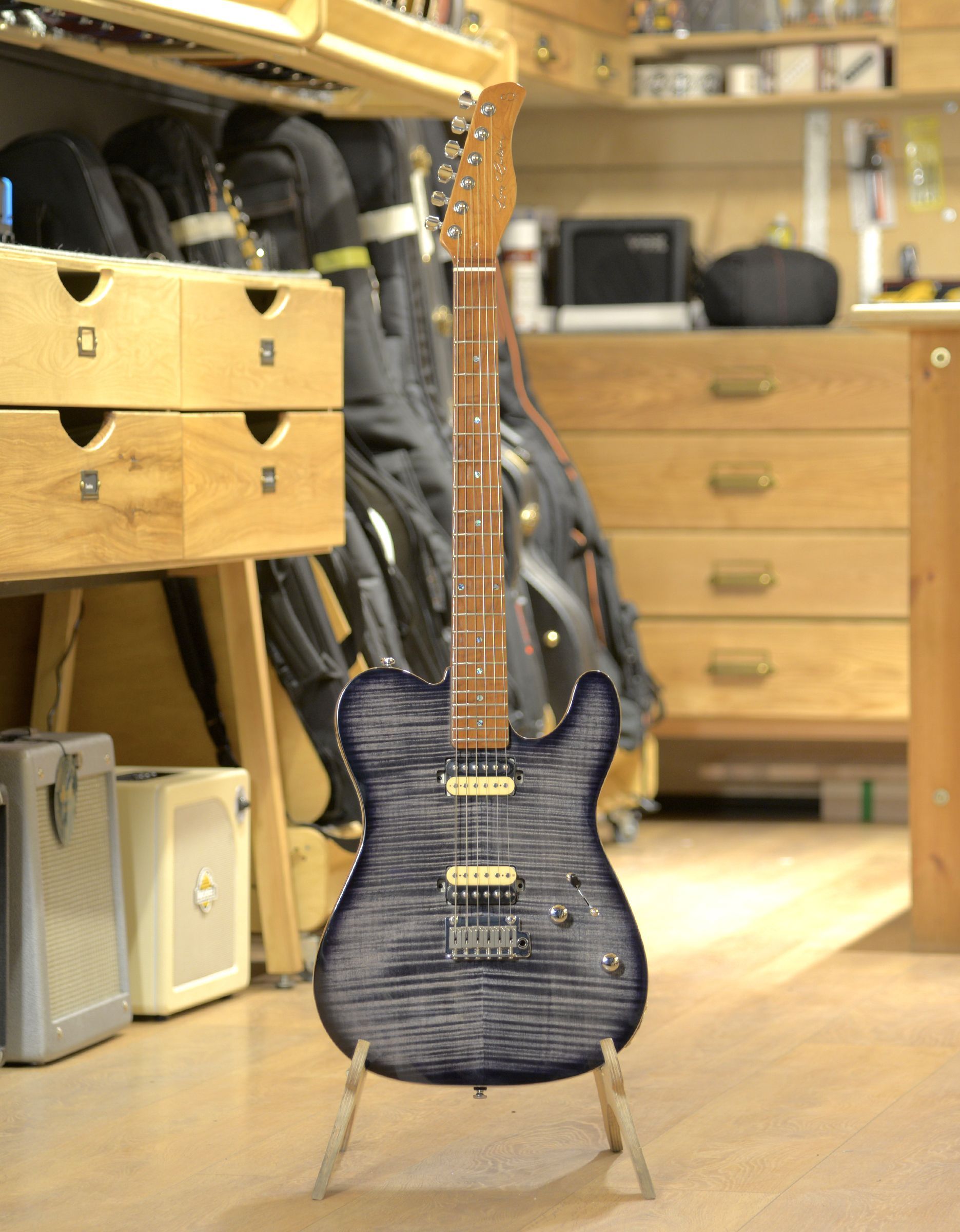 Электрогитара Sire T7 FM TBK - купить в "Гитарном Клубе"