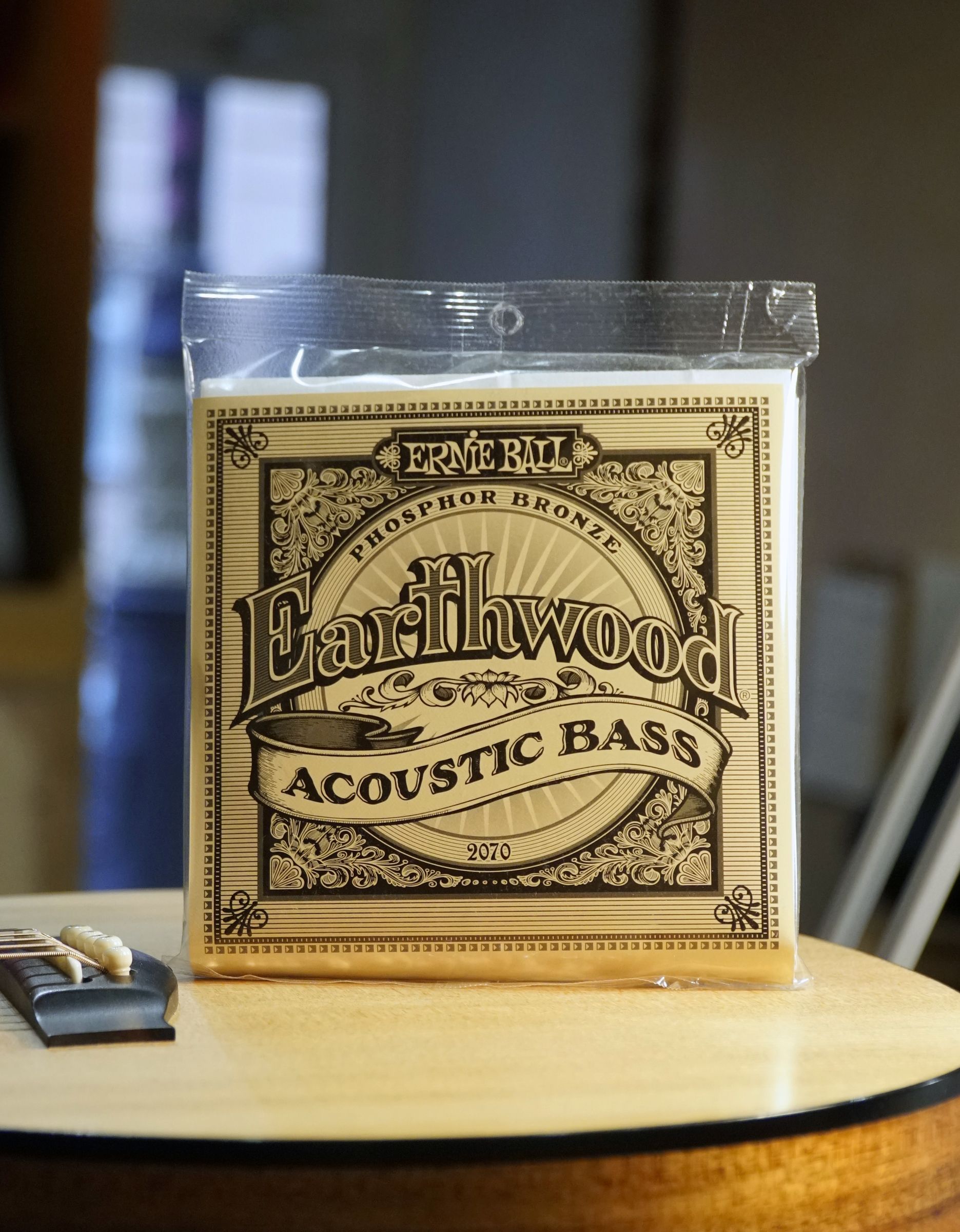 Струны для акустической бас-гитары Ernie Ball 2070 Earthwood, 45-95 - купить в "Гитарном Клубе"