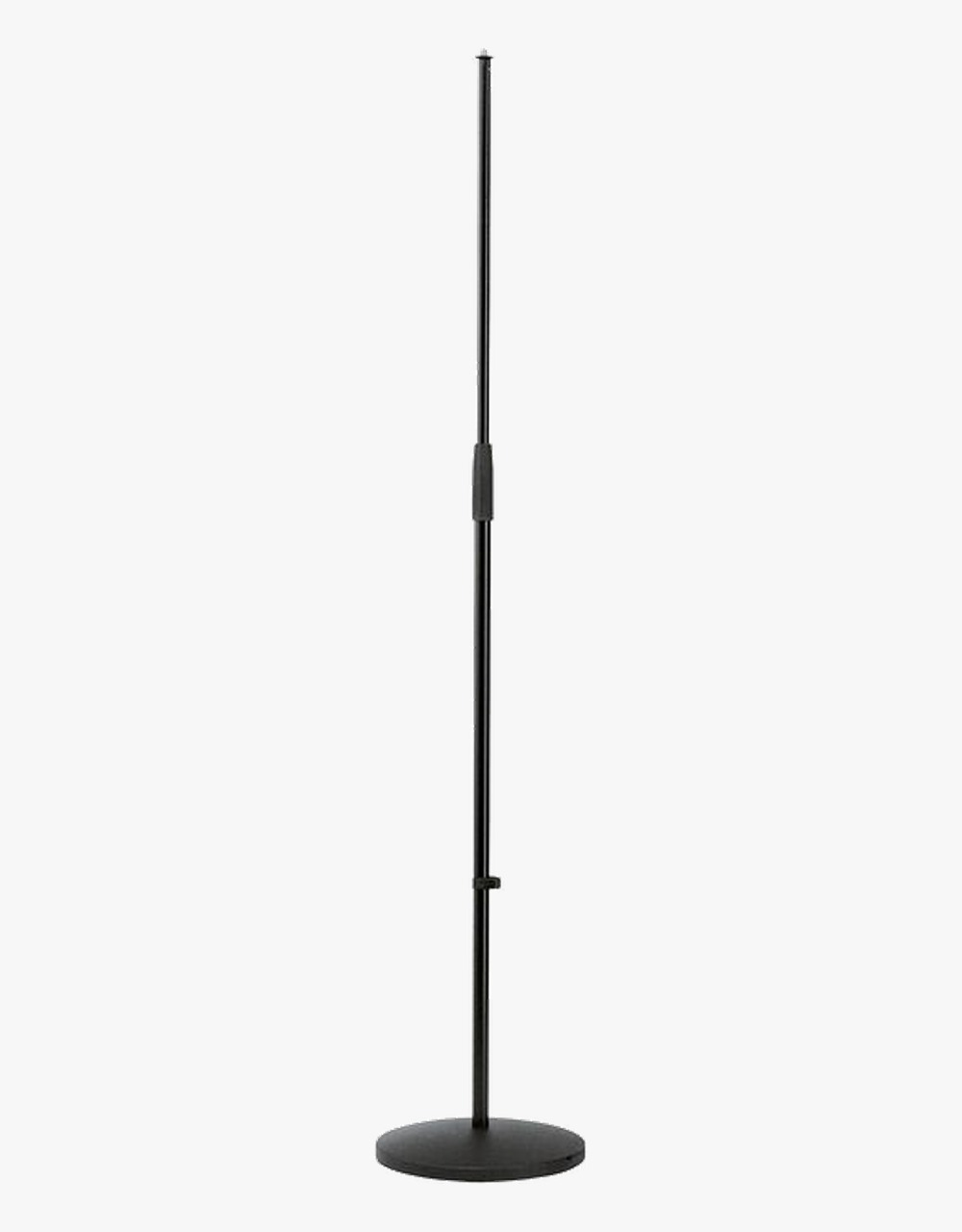 Микрофонная стойка K&M 26010-300-55 прямая с круглым основанием, чёрная, 870-1575 мм - купить в "Гитарном Клубе"