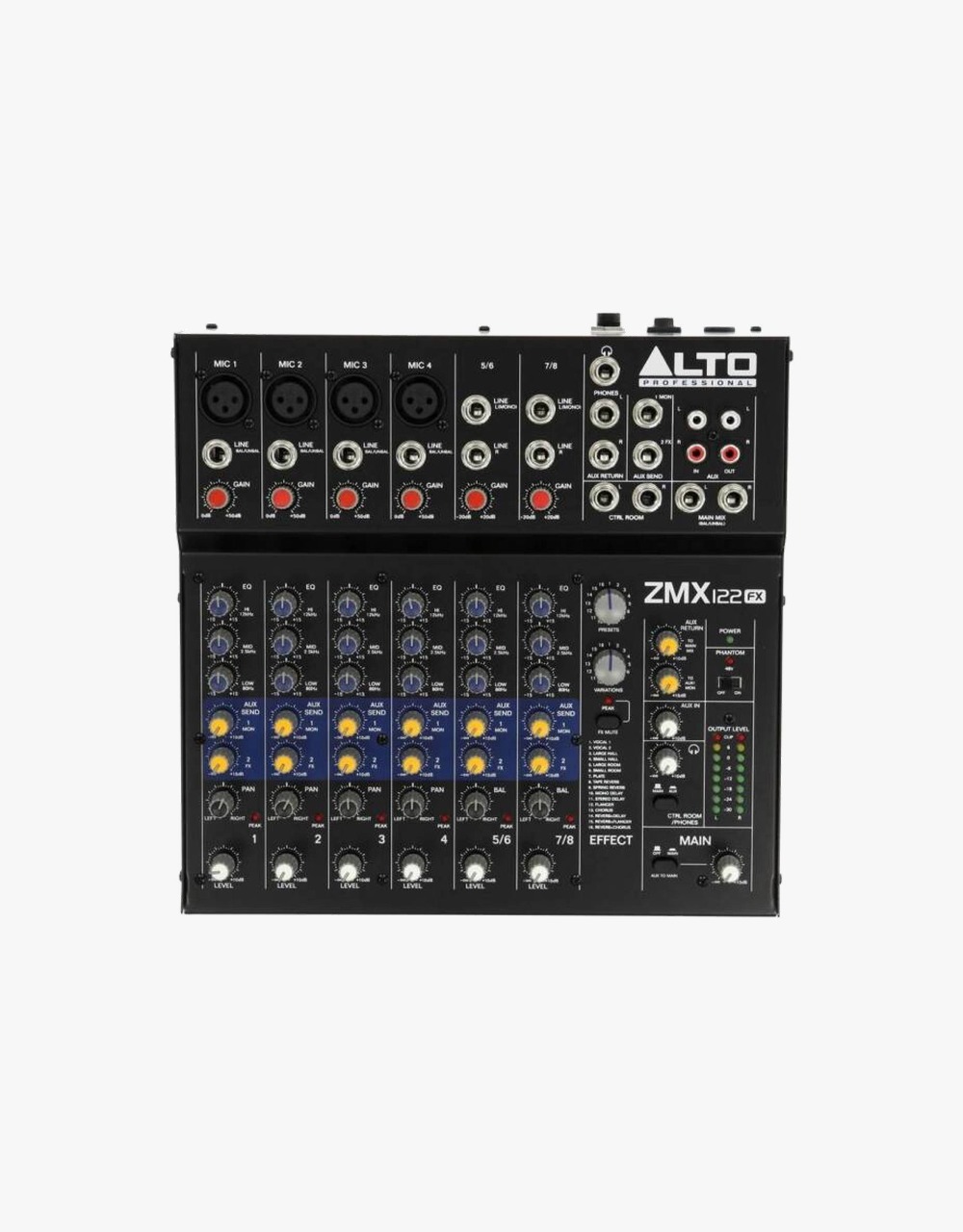 Микшер ALTO ZMX122FX - купить в "Гитарном Клубе"